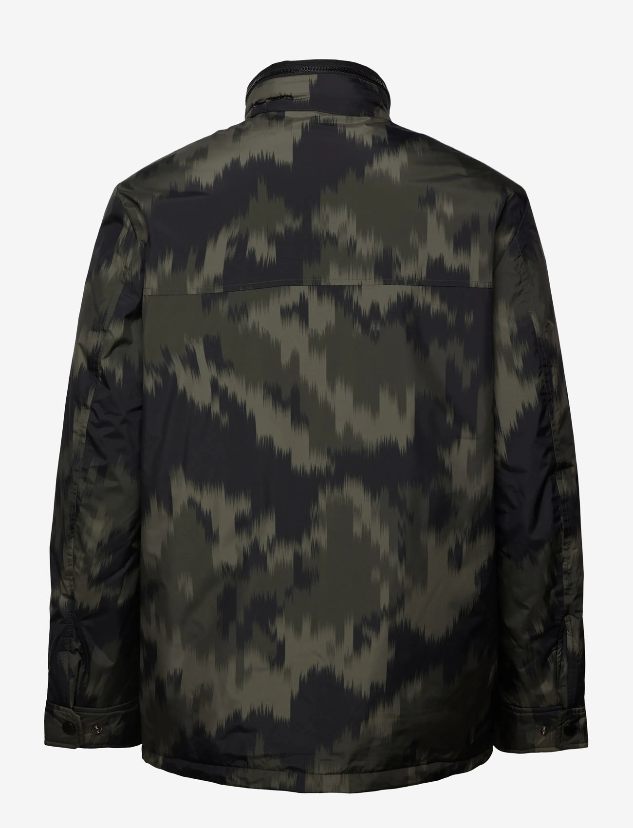 J. Lindeberg - Aiden 2L Padded Print Jacket - regnjackor - warp forest l - 1
