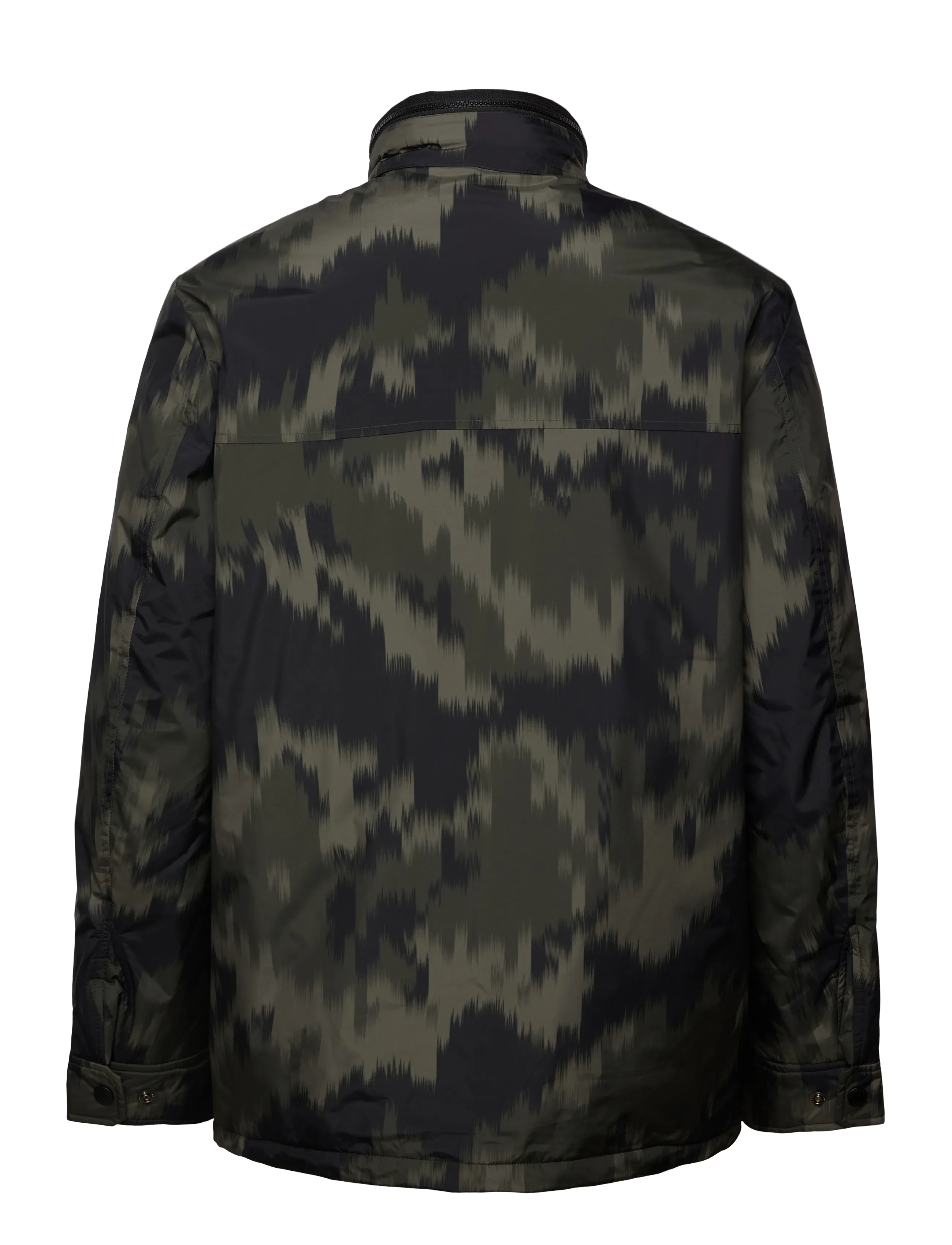 J. Lindeberg - Aiden 2L Padded Print Jacket - regenmäntel - warp forest l - 1