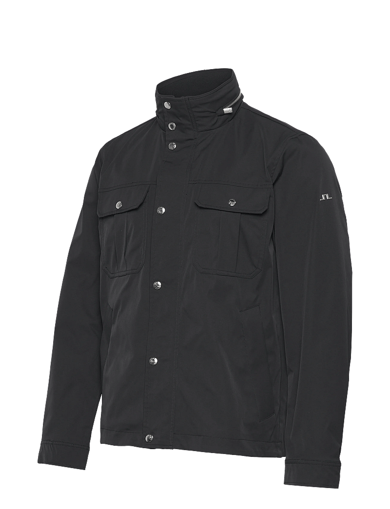 J. Lindeberg - Bailey Recy Poly Jacket - Õhukesed jakid - black - 2