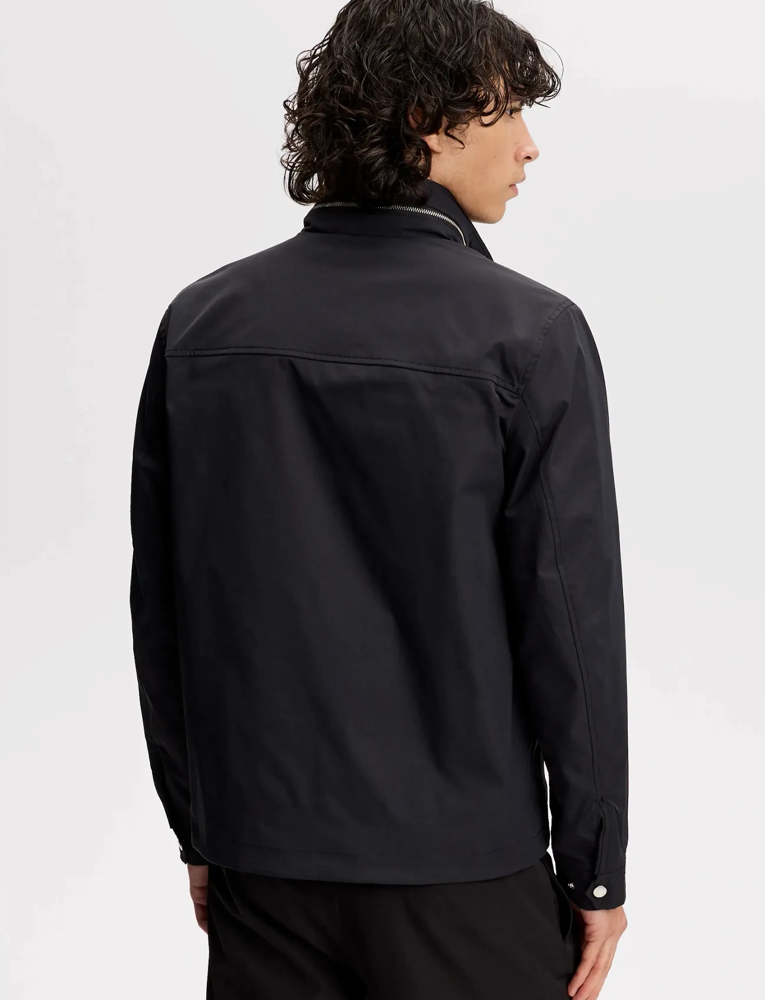 J. Lindeberg - Bailey Recy Poly Jacket - vindjakker - black - 5
