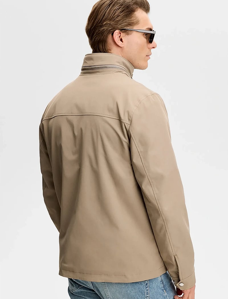 J. Lindeberg - Bailey Recy Poly Jacket - vindjakker - brindle - 3