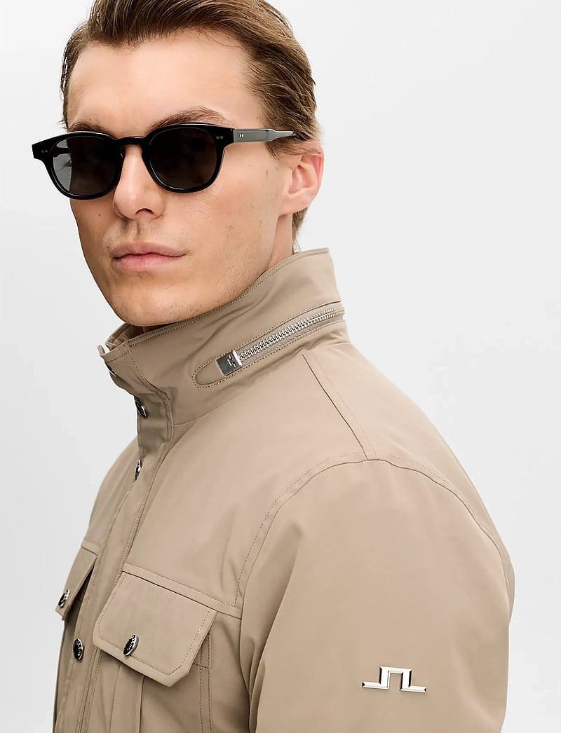 J. Lindeberg - Bailey Recy Poly Jacket - vindjakker - brindle - 5