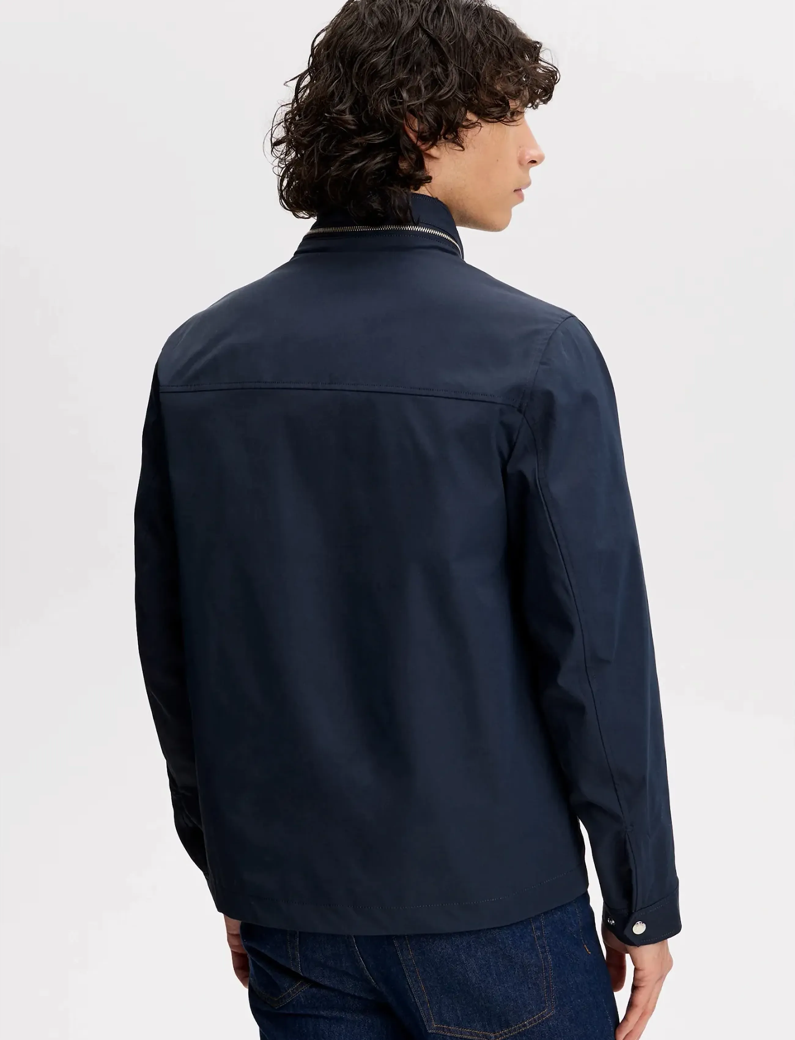 J. Lindeberg - Bailey Recy Poly Jacket - Õhukesed jakid - jl navy - 4