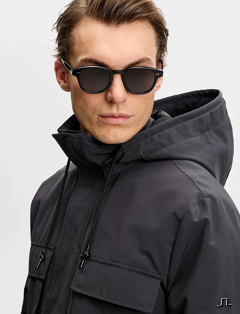 J. Lindeberg - Franco Field Jacket - Õhukesed jakid - black - 5