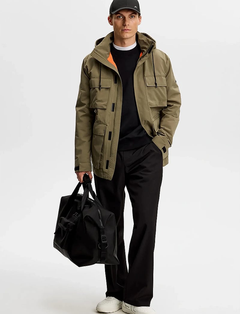 J. Lindeberg - Franco Field Jacket - Õhukesed jakid - kalamata - 5