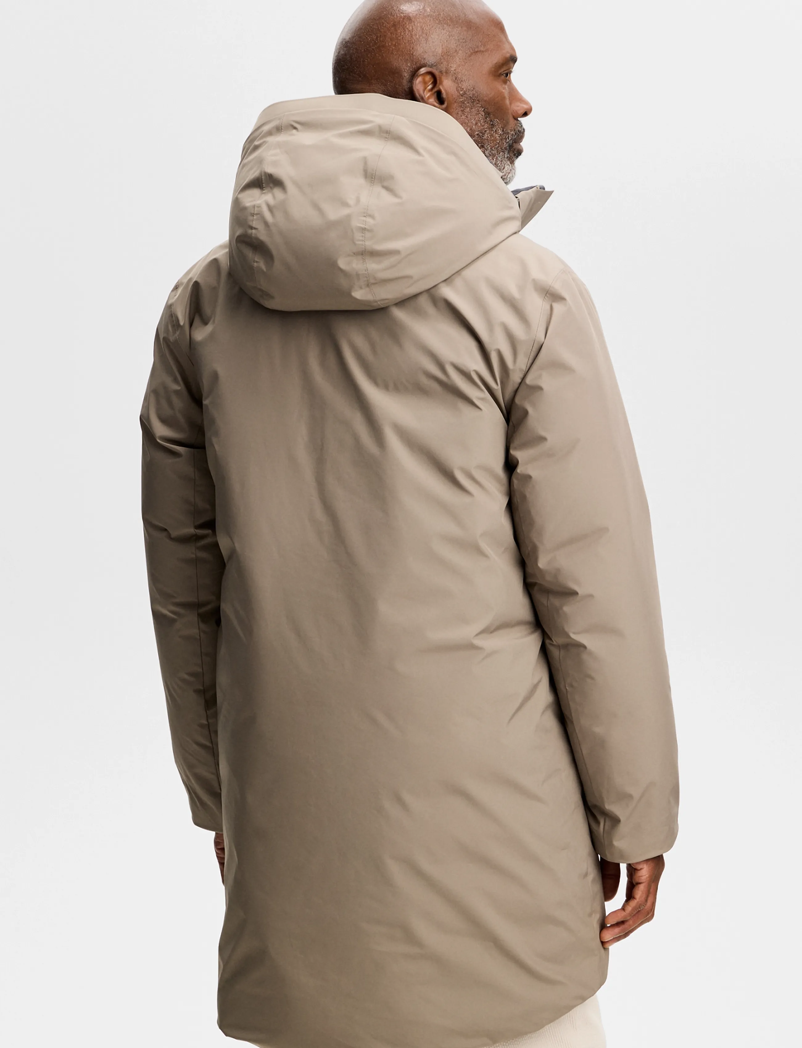 J. Lindeberg Alon Down Parka - Jakker - BRINDLE / beige
