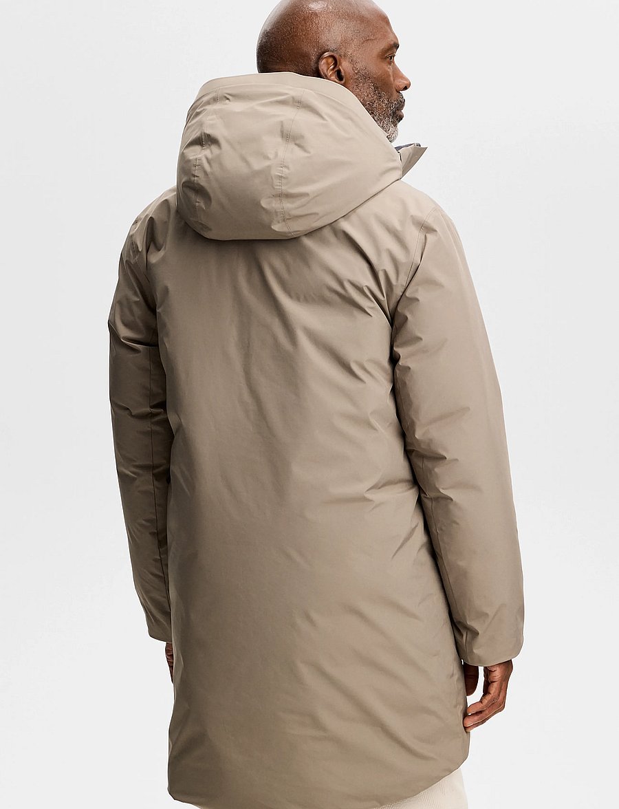 J. Lindeberg - Alon Down Parka - vinterjakker - brindle - 0