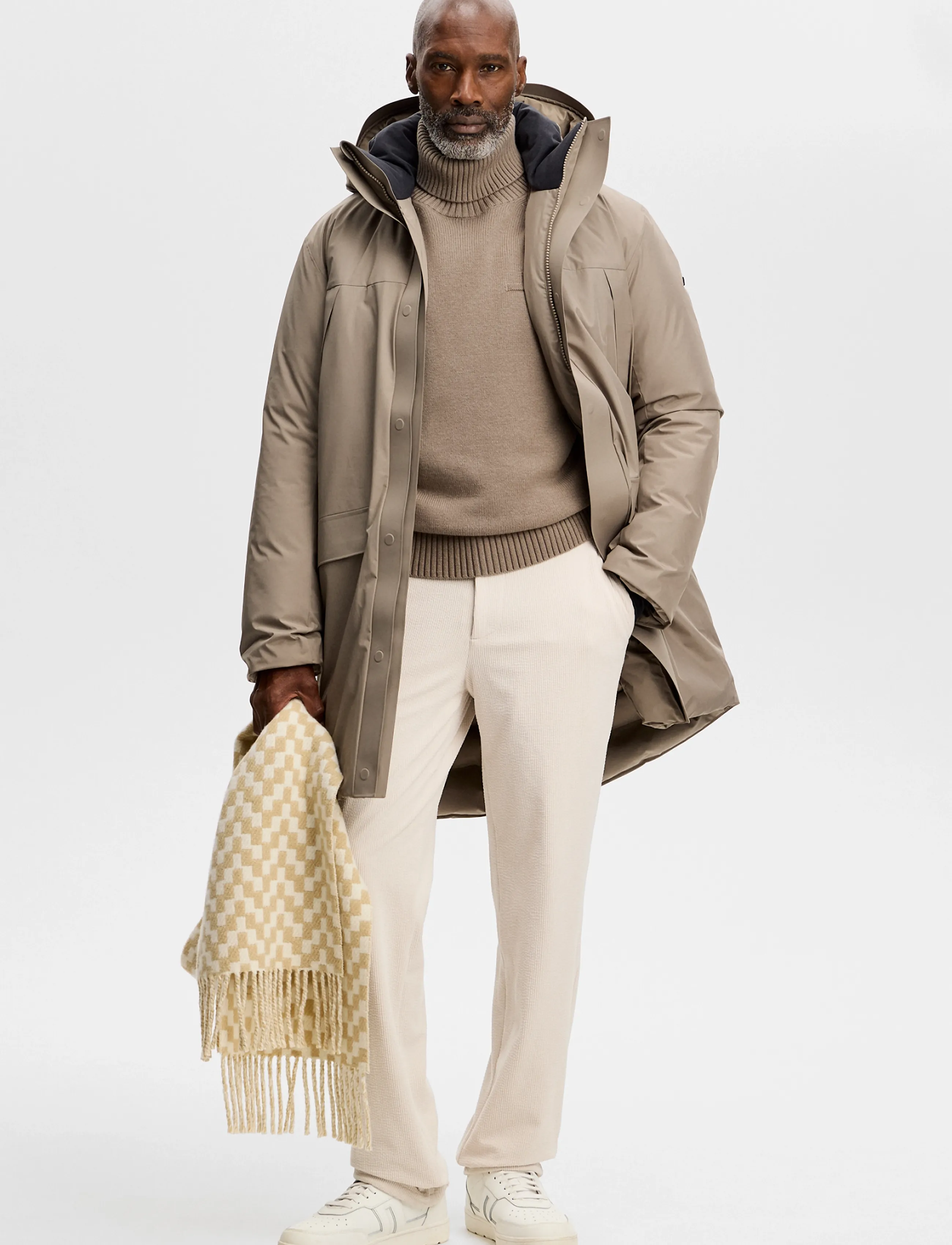 J. Lindeberg - Alon Down Parka - vinterjakker - brindle - 2