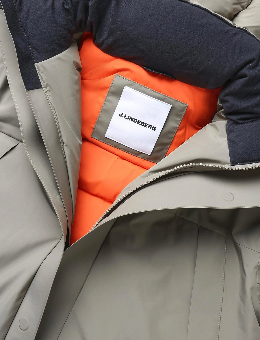 J. Lindeberg - Alon Down Parka - winter jackets - brindle - 5