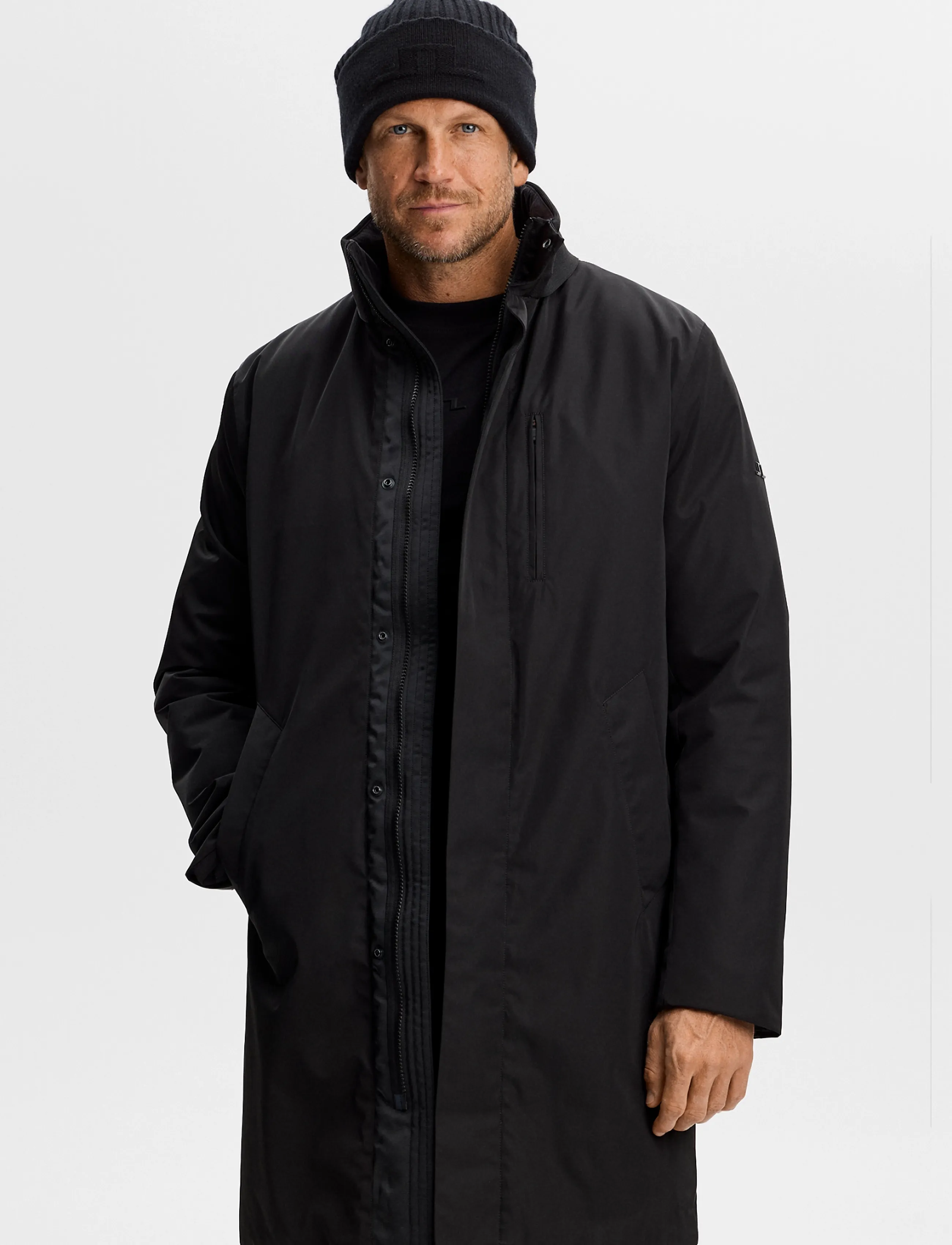 J. Lindeberg Harold Padded Jacket - Jackor - BLACK / black