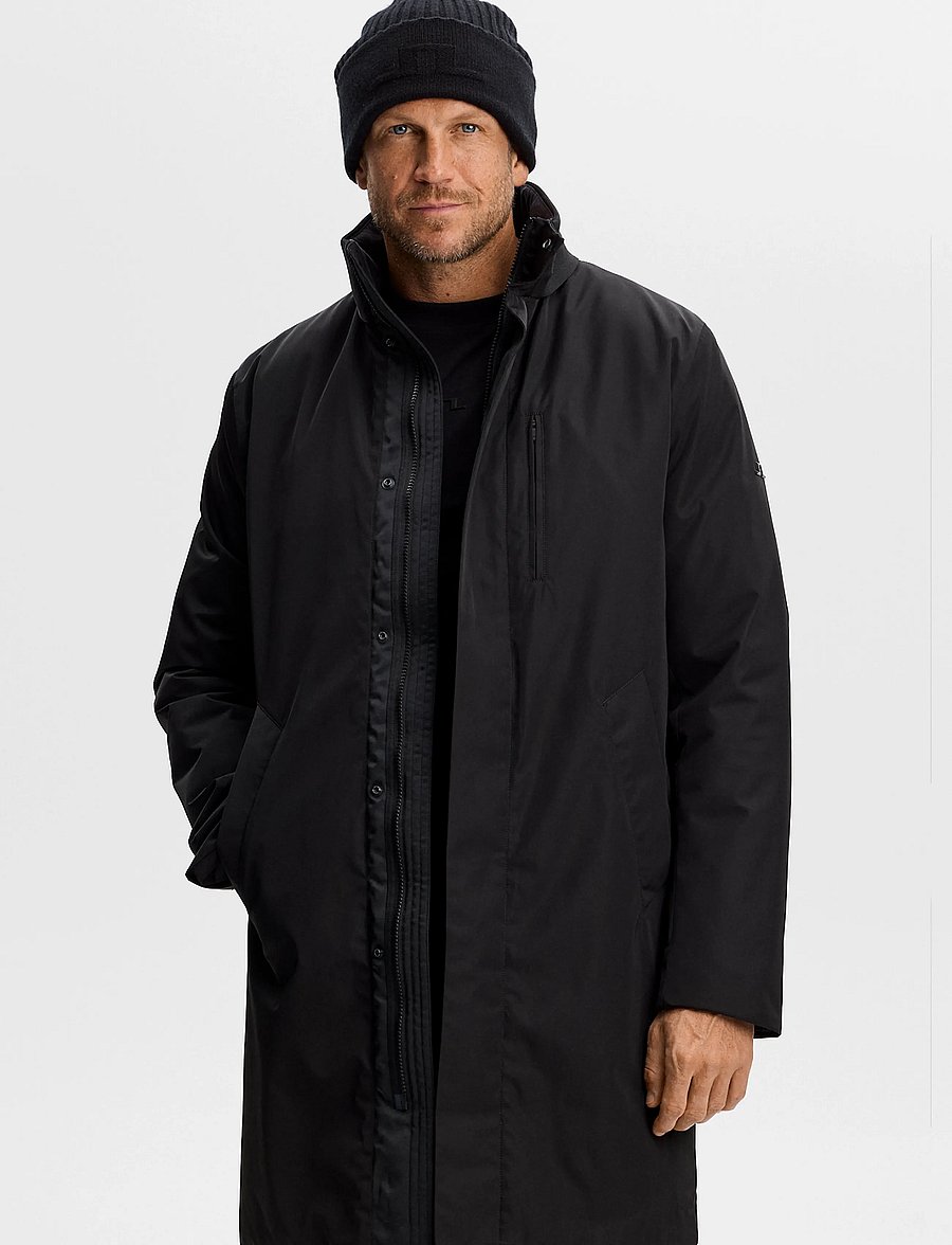 J. Lindeberg - Harold Padded Jacket - dunjackor - black - 0