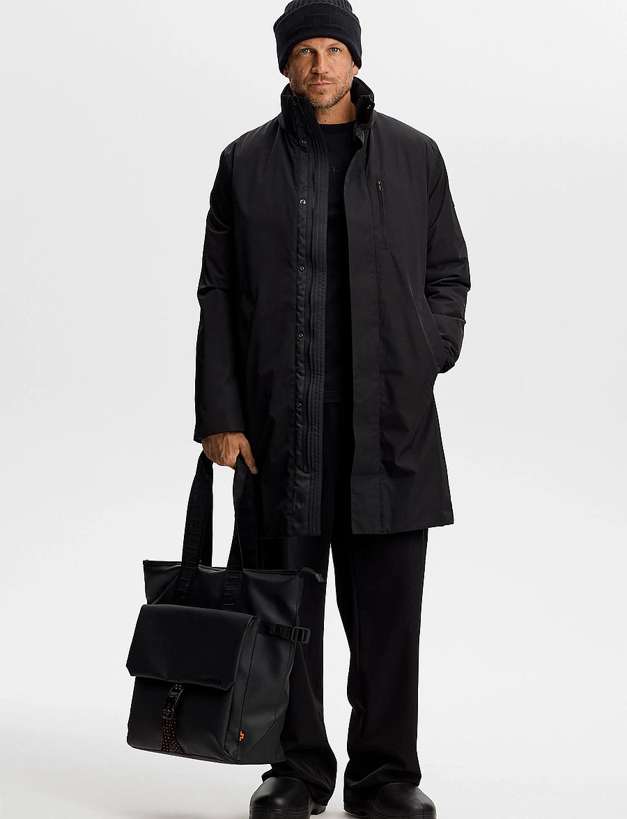 J. Lindeberg - Harold Padded Jacket - dunjackor - black - 4