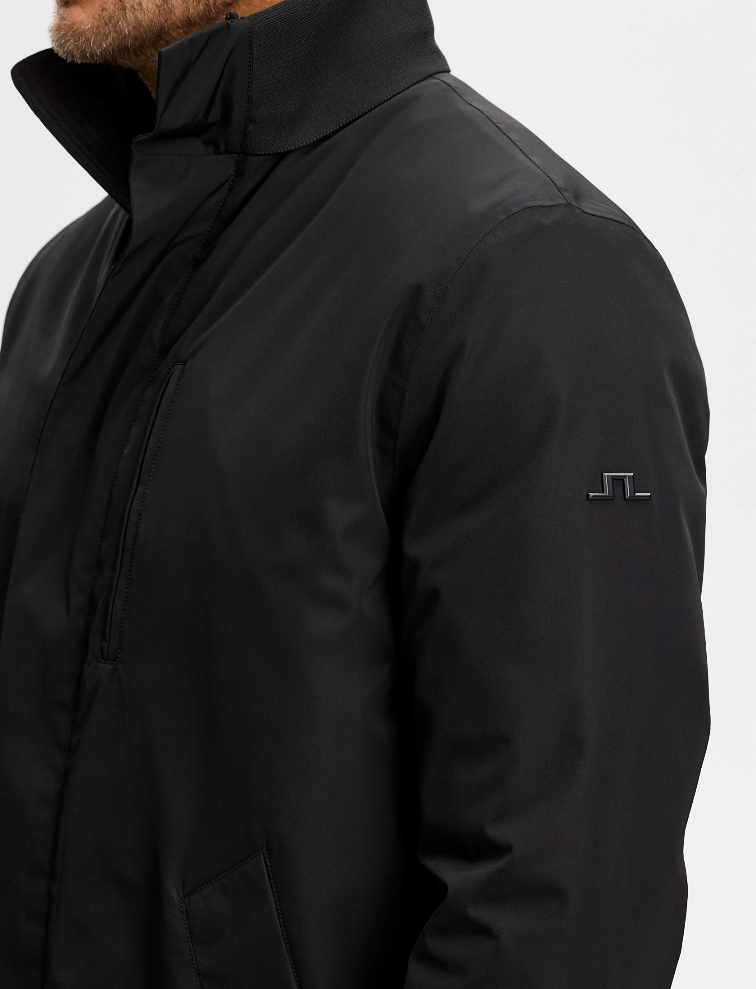 J. Lindeberg - Harold Padded Jacket - dunjackor - black - 5