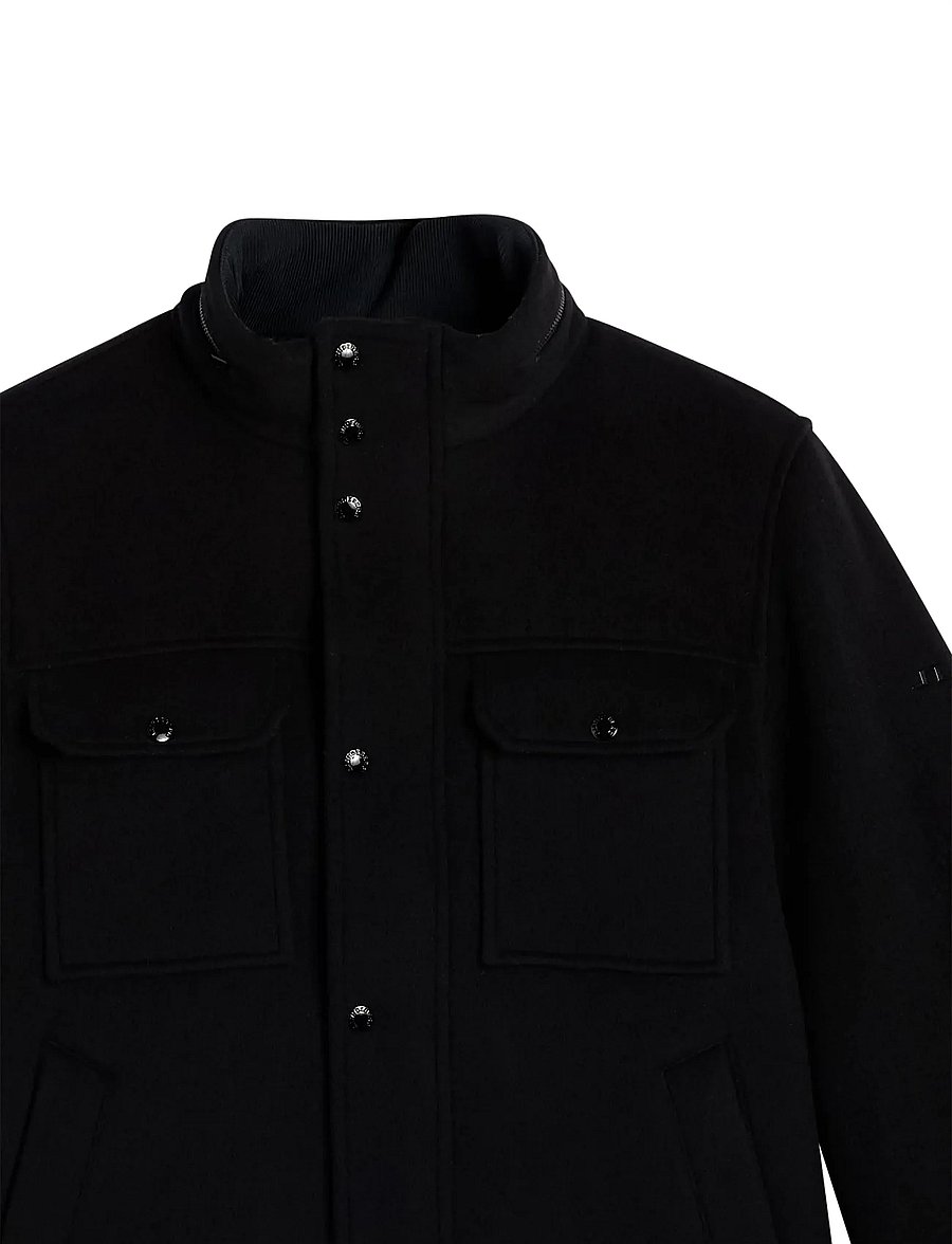J. Lindeberg - BAILEY WOOL JACKET - black - 2
