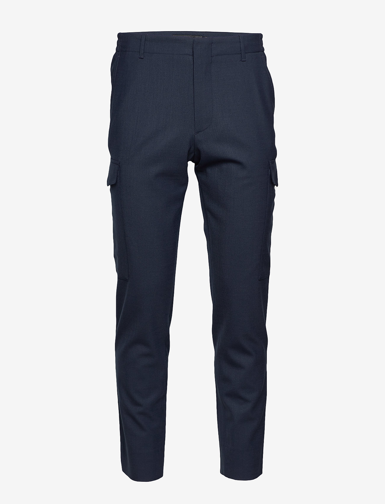 Sasha cargo-Active wool - MID BLUE