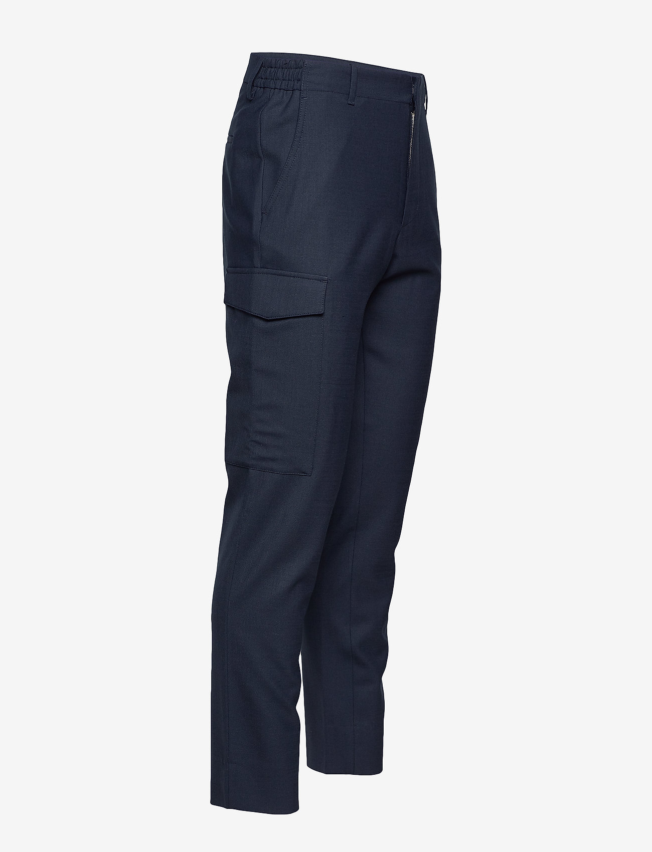 J. Lindeberg - Sasha cargo-Active wool - mid blue - 2