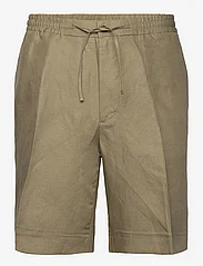 J. Lindeberg - Baron Tencel Linen Shorts - linen shorts - aloe - 0