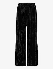 J. Lindeberg - Noah Wide Velvet Pants - casual trousers - black - 0