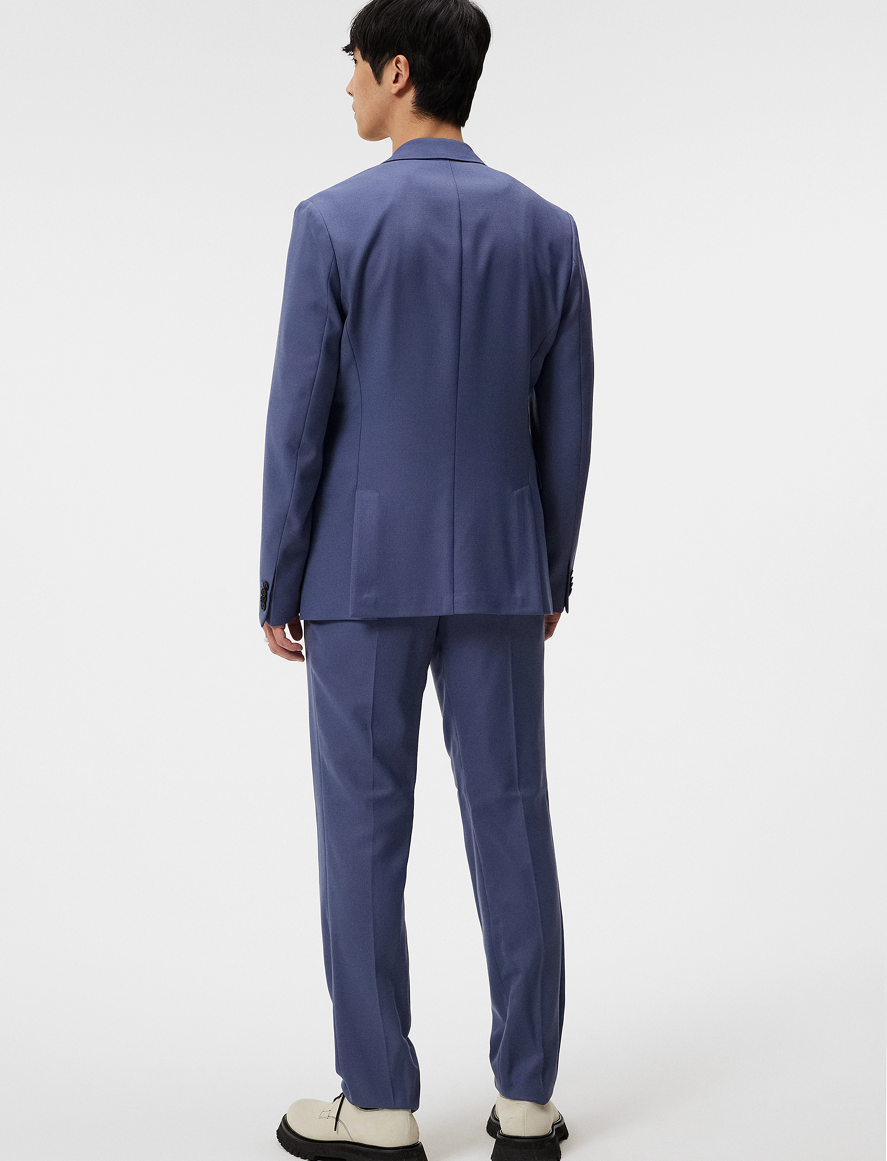 J. Lindeberg - Grant Stretch Twill Pants - blue melange - 3