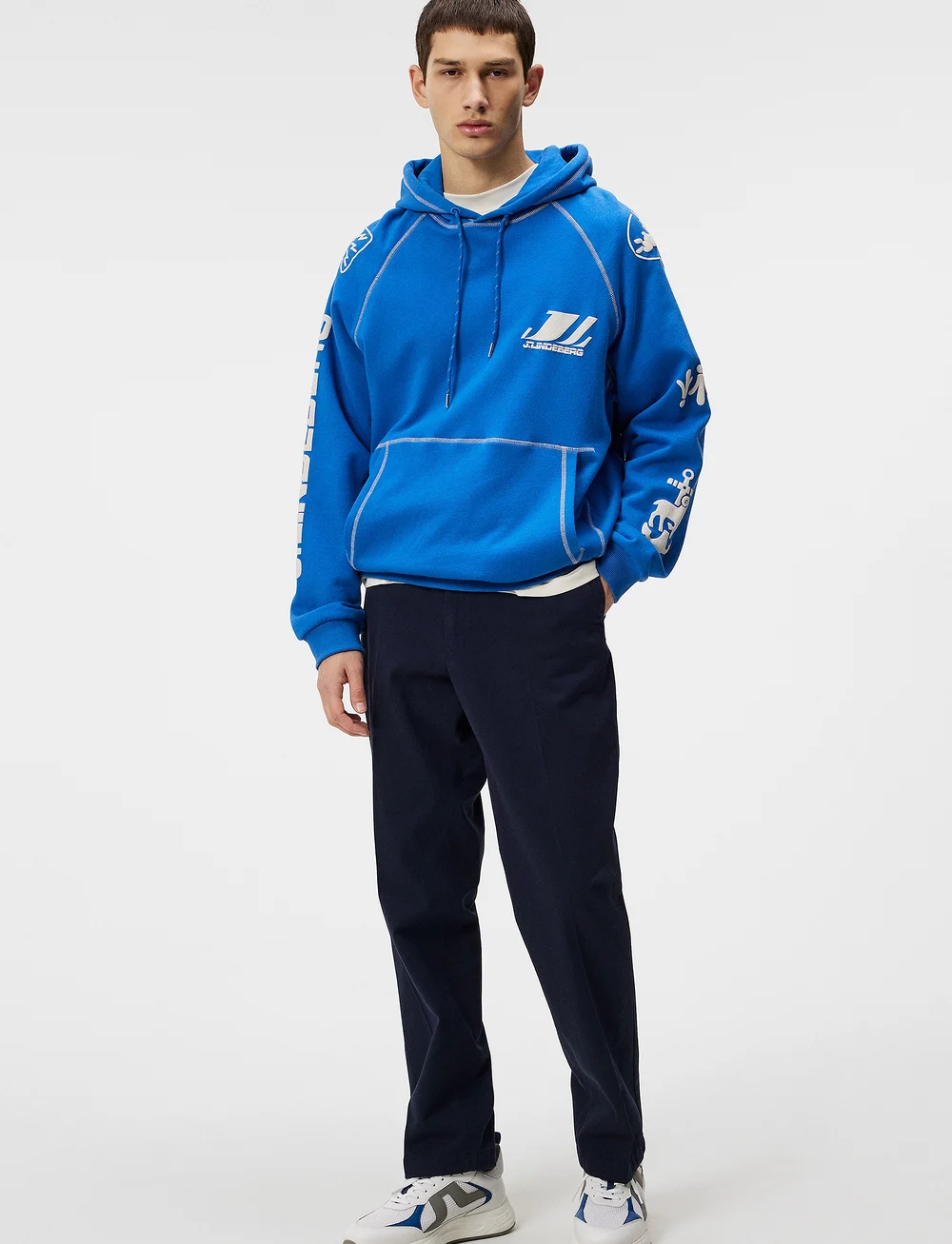 J. Lindeberg - Lois Twill Flex Pants - chinos - jl navy - 4