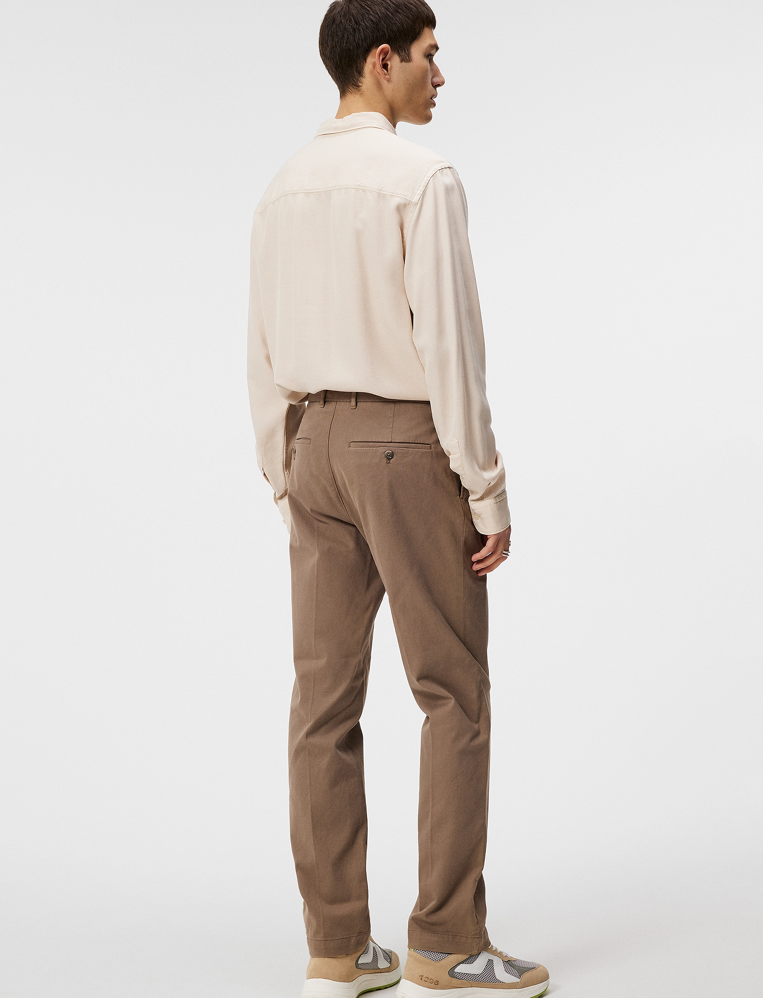 J. Lindeberg - Lois Twill Flex Pants - walnut - 3