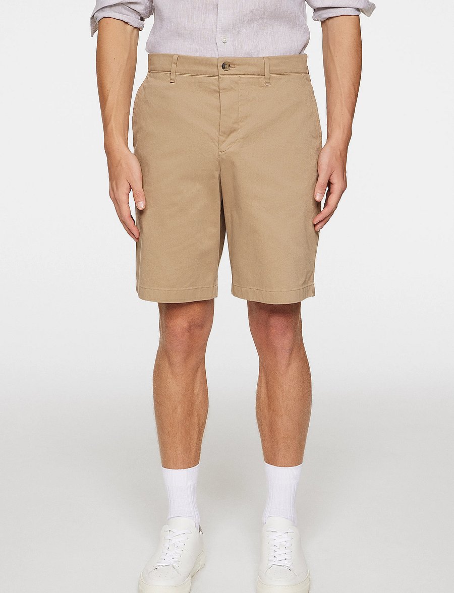 J. Lindeberg - Shane Cloud Satin Shorts - batique khaki - 0