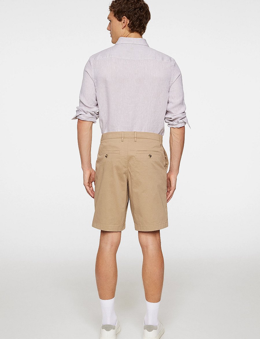 J. Lindeberg - Shane Cloud Satin Shorts - batique khaki - 3