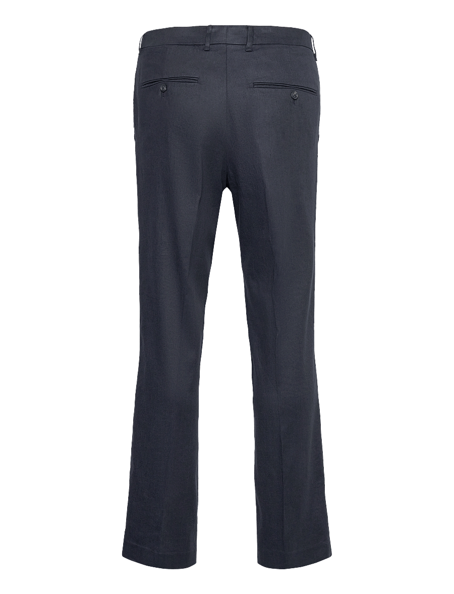 J. Lindeberg - Lois C Linen Stretch Pants - pantalons en lin - jl navy - 2