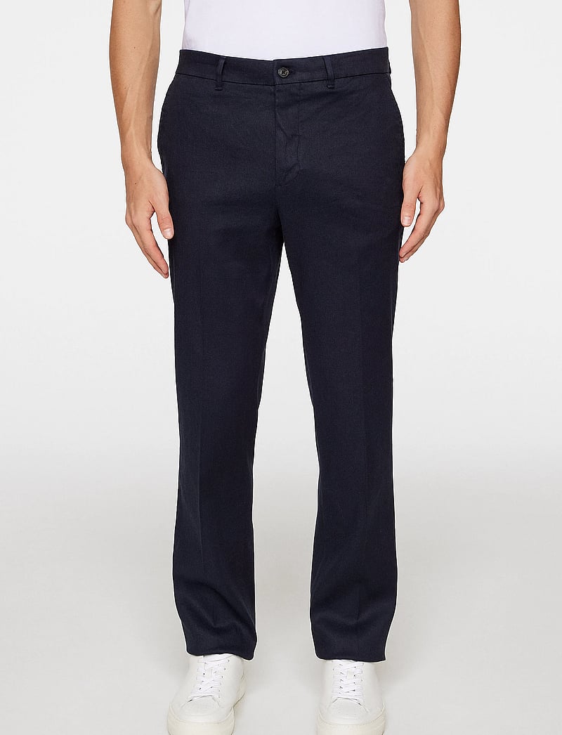 J. Lindeberg - Lois C Linen Stretch Pants - linased püksid - jl navy - 0