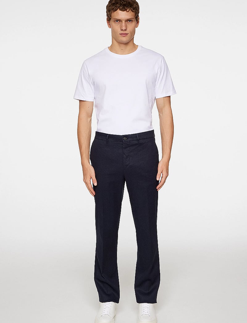 J. Lindeberg - Lois C Linen Stretch Pants - linased püksid - jl navy - 4