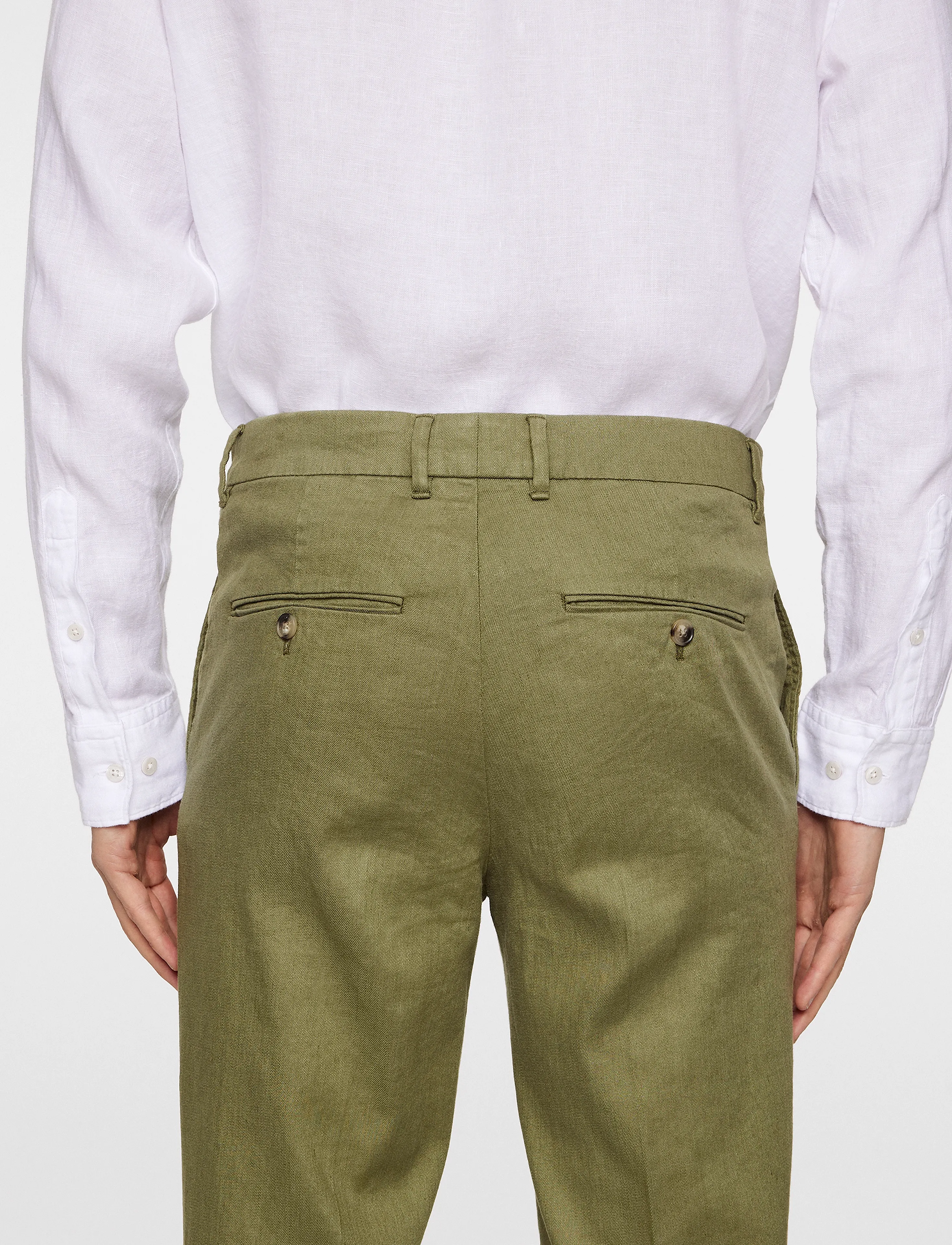 J. Lindeberg Lois C Linen Stretch Pants linnebyxor herr – bild 5