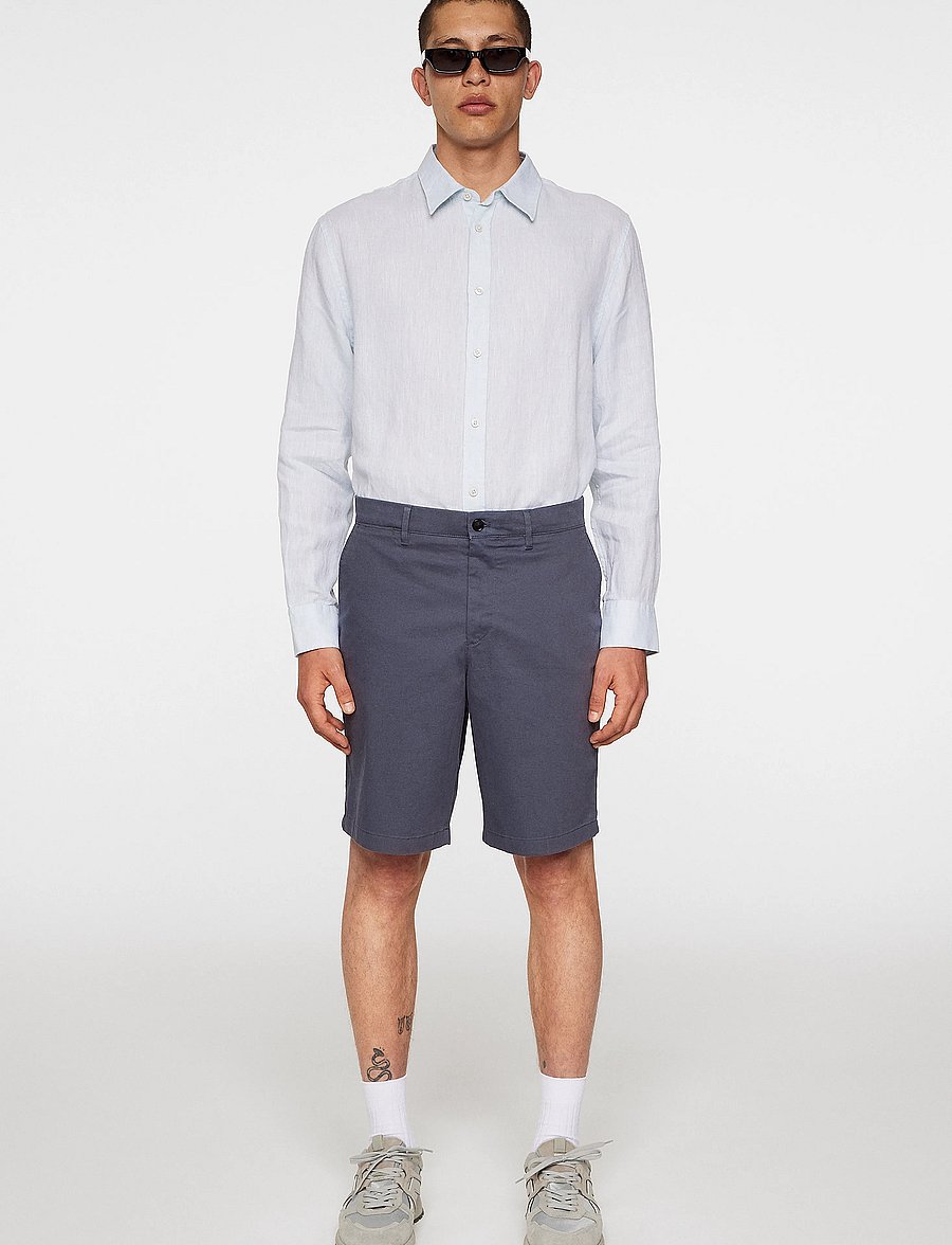 J. Lindeberg - Shane Cloud Satin Shorts - lühikesed chino-püksid - ombre blue - 4