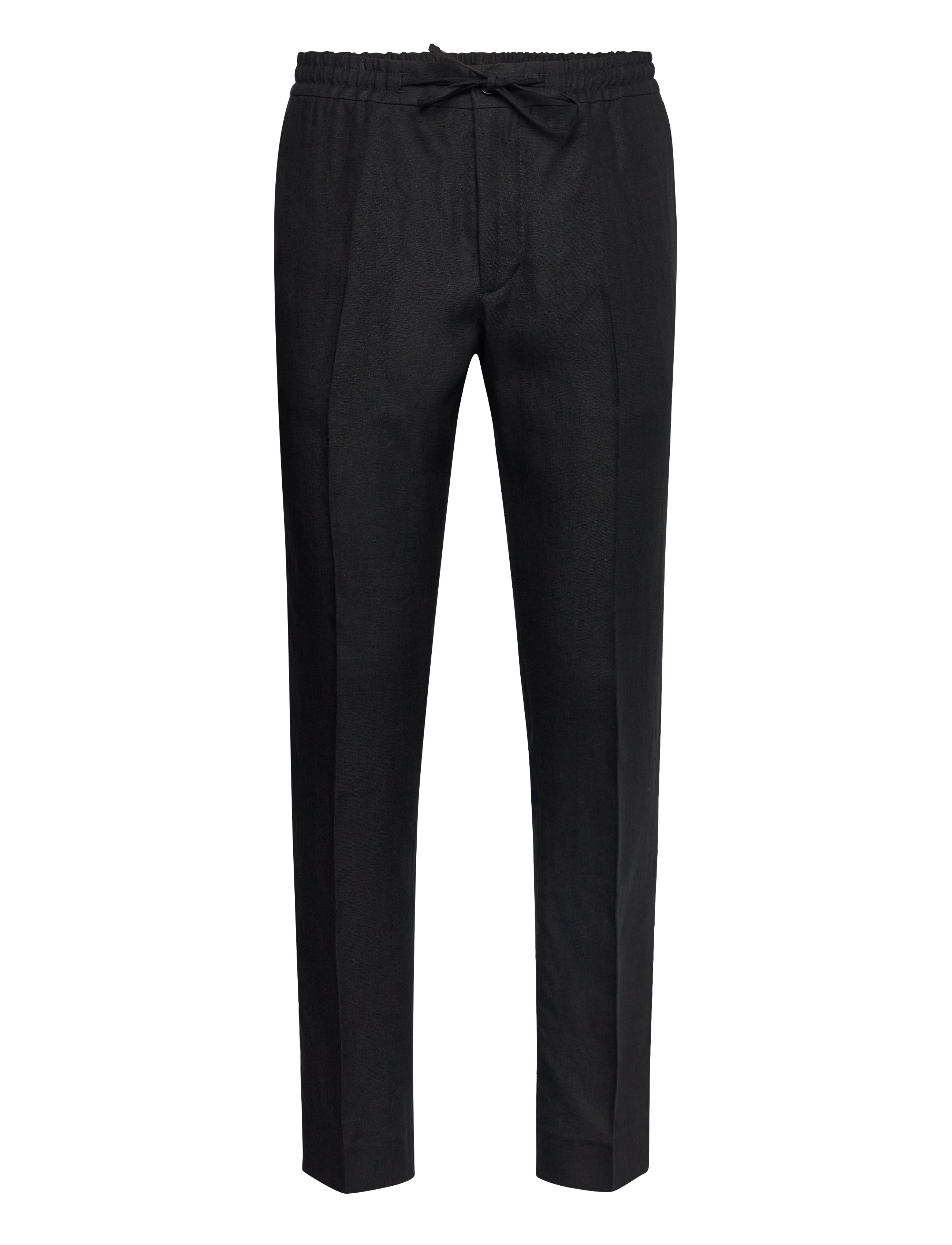 J. Lindeberg - Soren Drape Linen Pants - black - 1