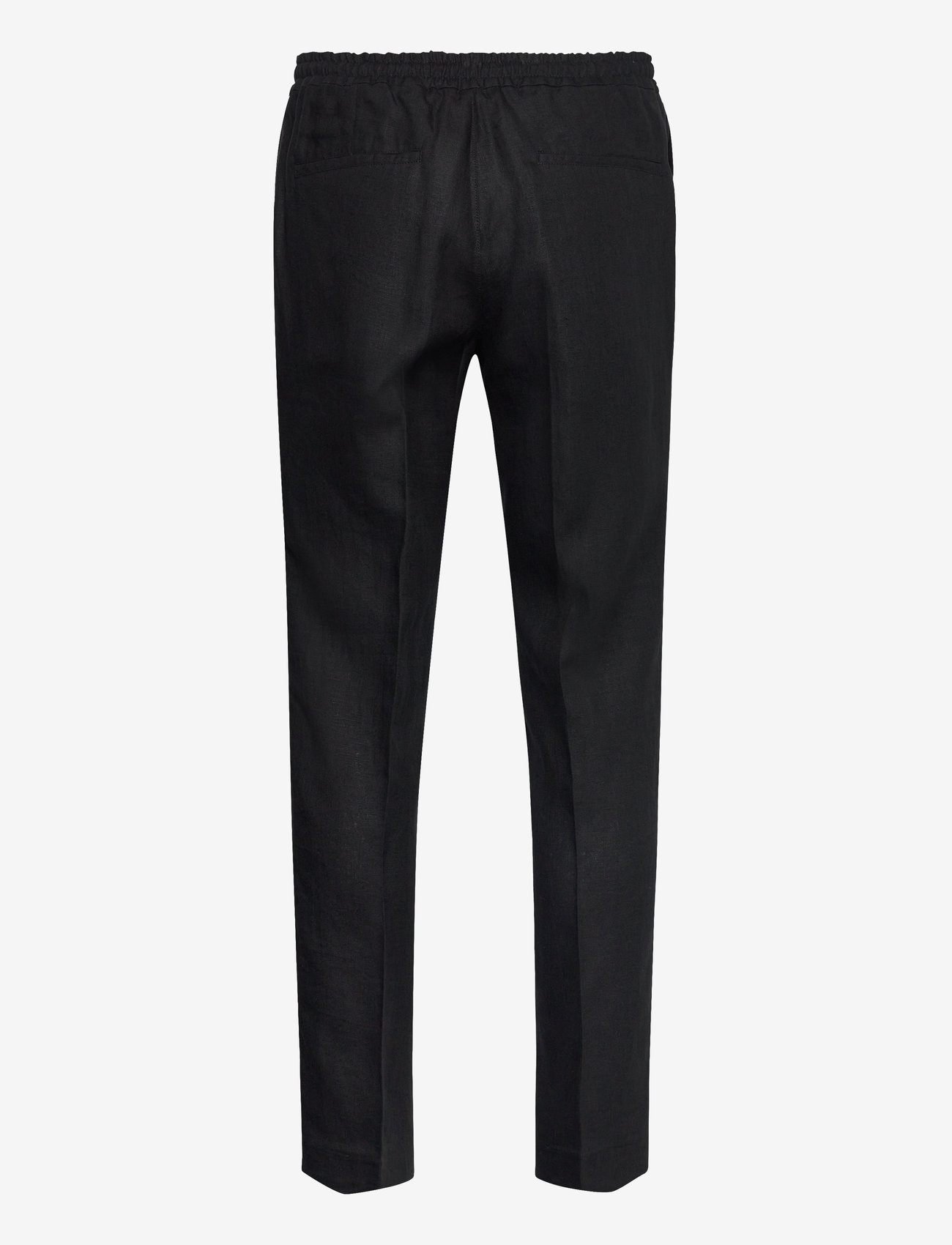 J. Lindeberg - Soren Drape Linen Pants - linased püksid - black - 2