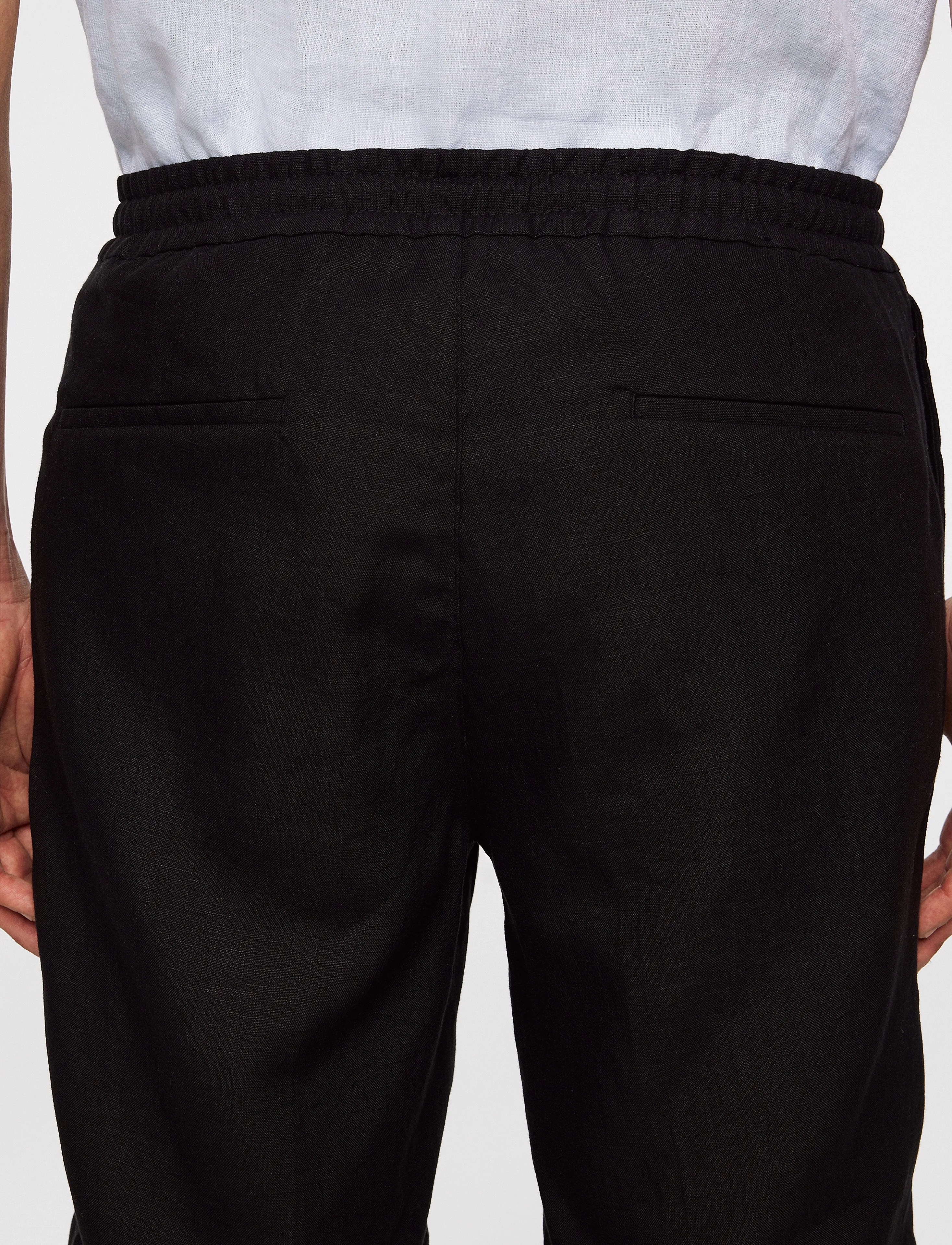 J. Lindeberg Brady Drape Linen Shorts herr – bild 5