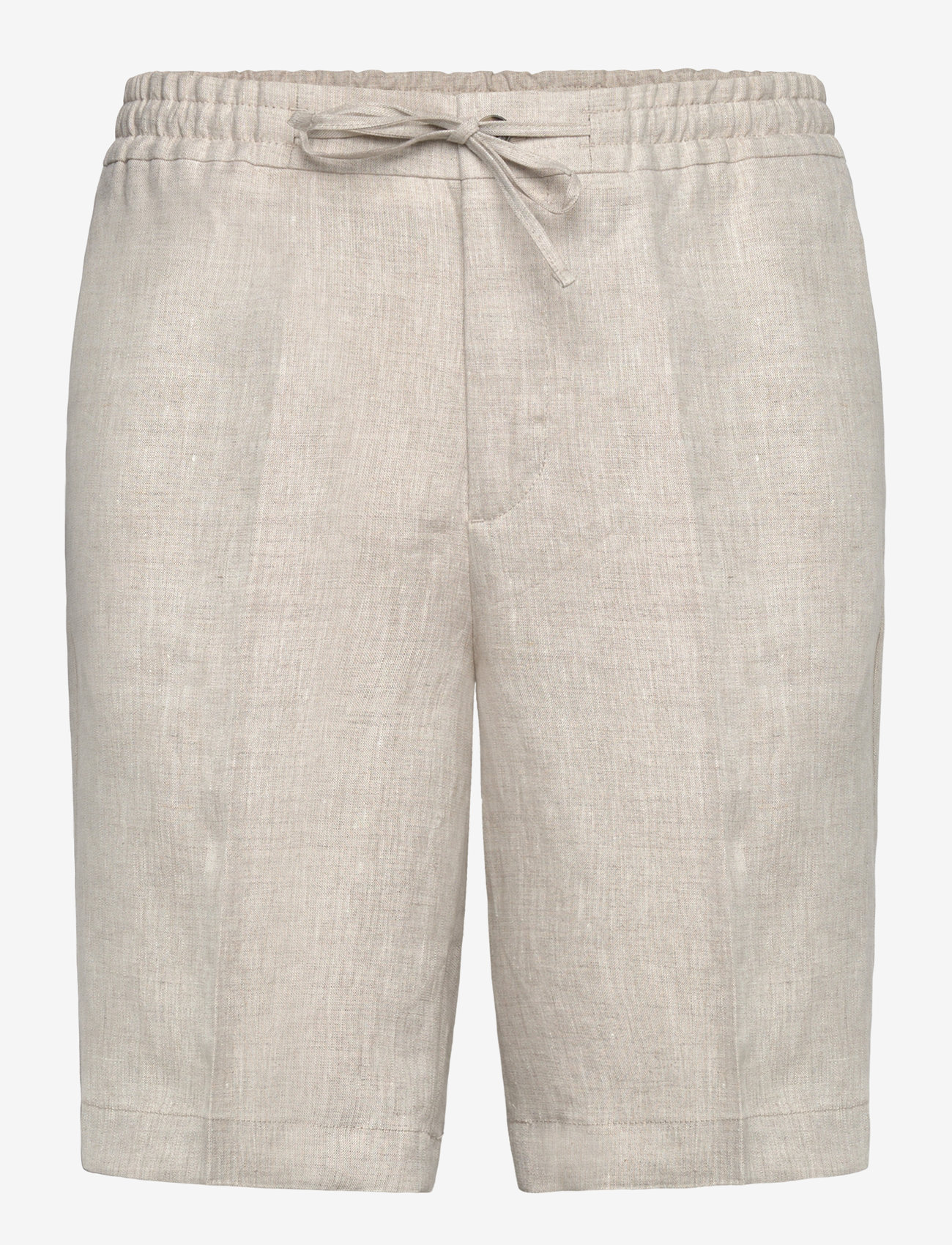 J. Lindeberg - Brady Drape Linen Shorts - linen shorts - moonbeam - 1