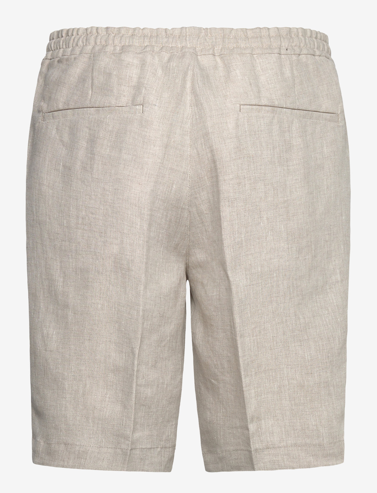 J. Lindeberg - Brady Drape Linen Shorts - linen shorts - moonbeam - 2
