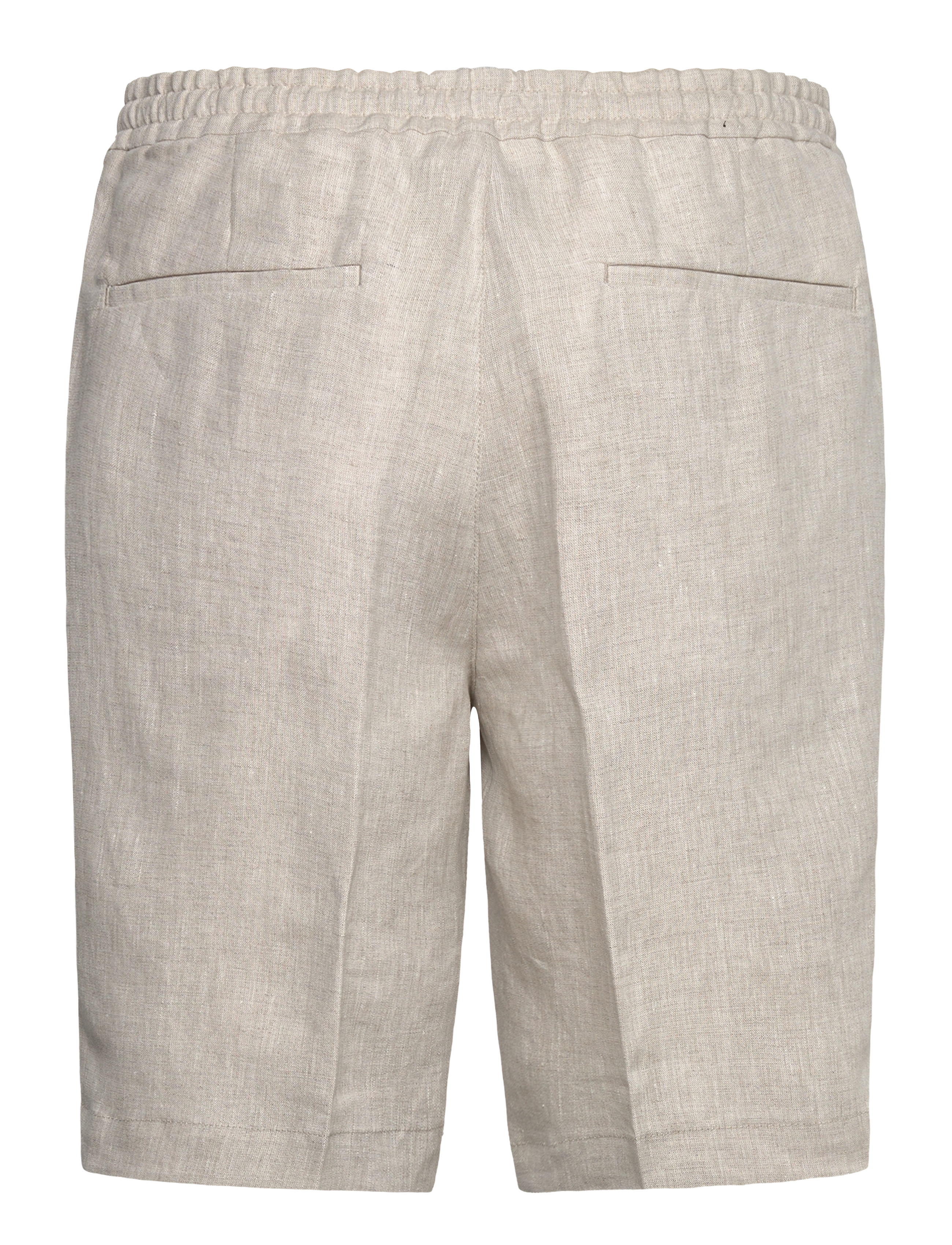 J. Lindeberg - Brady Drape Linen Shorts - feriefavoritter - moonbeam - 2