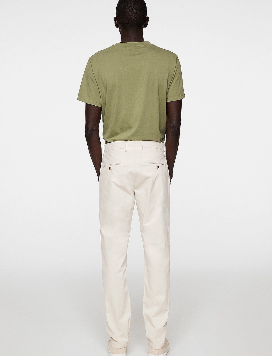 J. Lindeberg - Ched Cloud Satin Pants - moonbeam - 3
