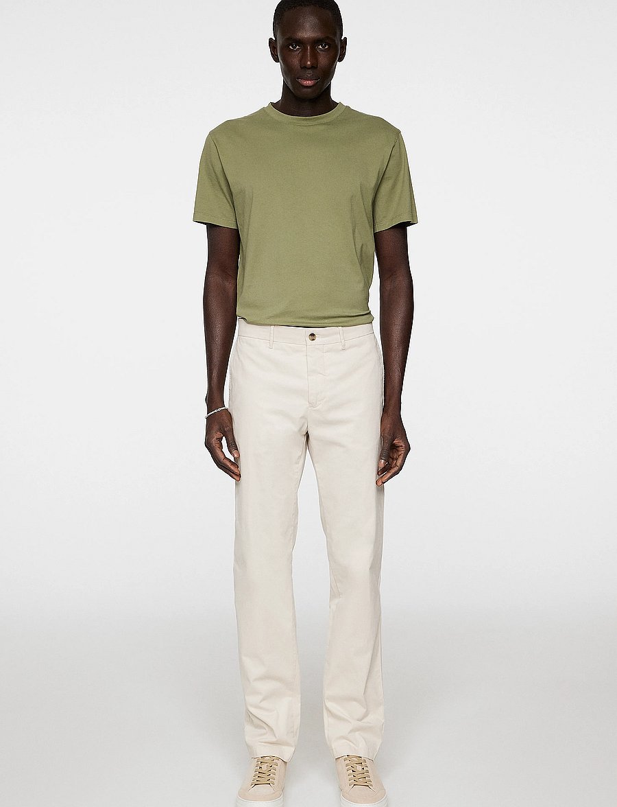 J. Lindeberg - Ched Cloud Satin Pants - moonbeam - 4
