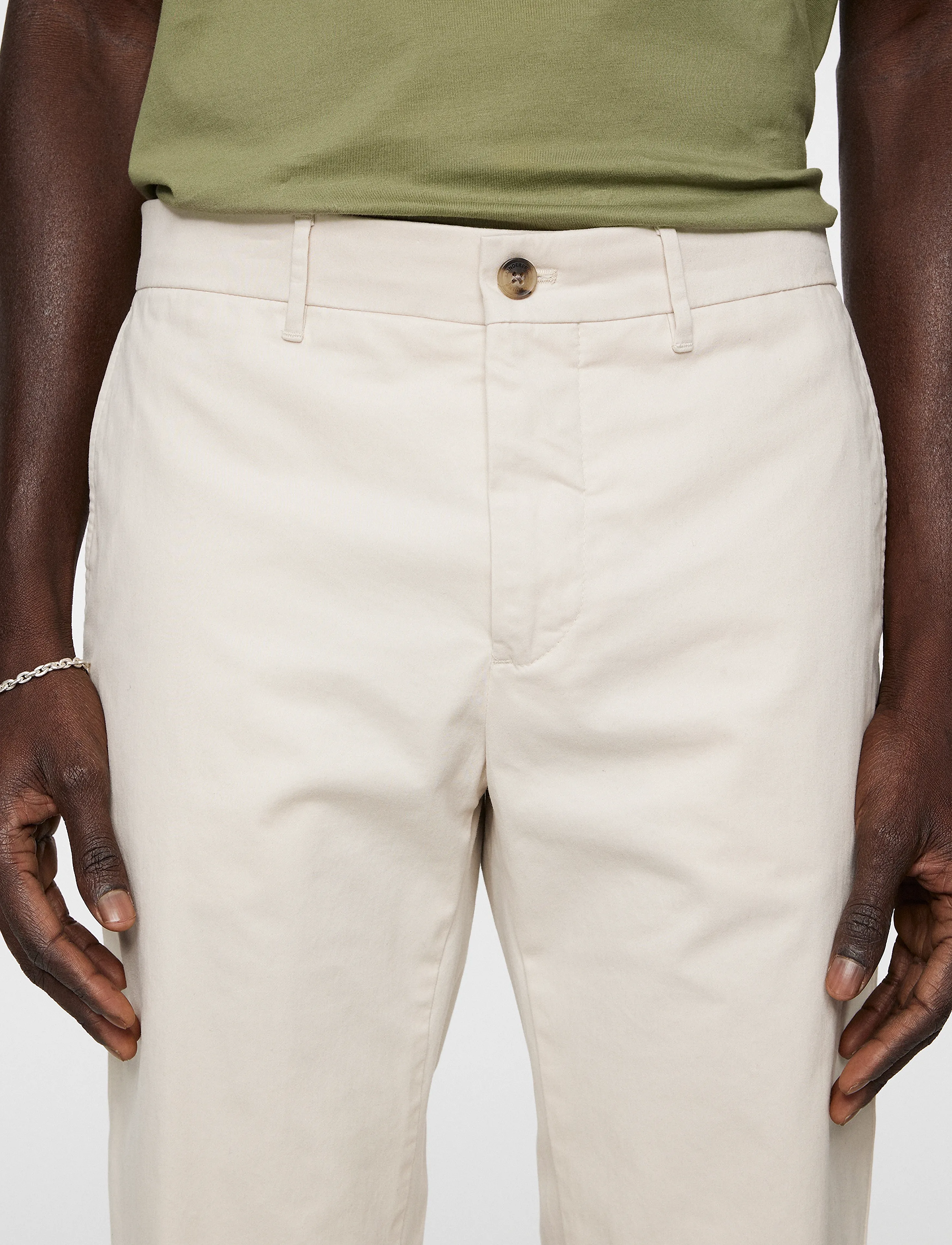 J. Lindeberg - Ched Cloud Satin Pants - moonbeam - 5