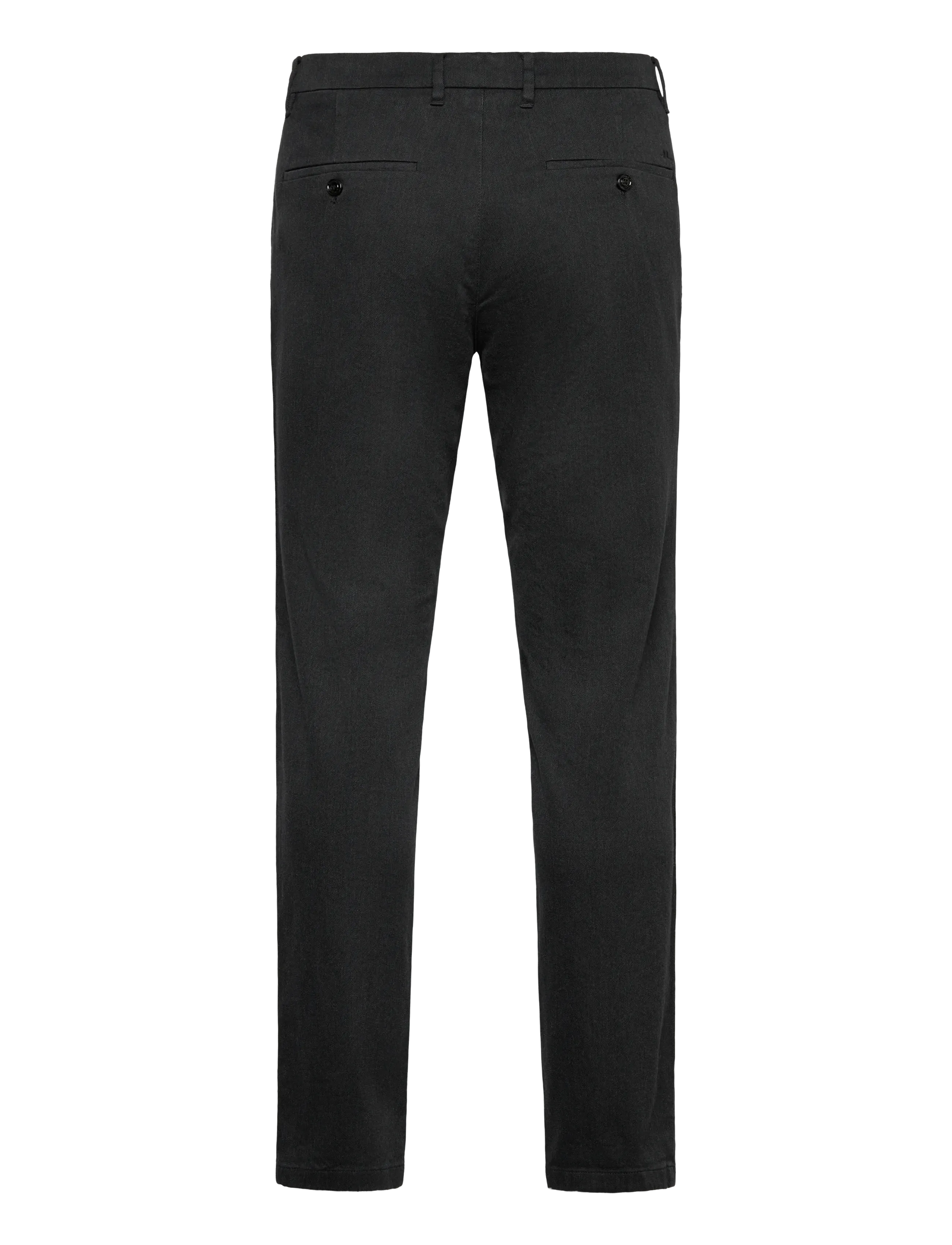 J. Lindeberg - Ched Flannel Twill Pants - casual bukser - dark grey melange - 2