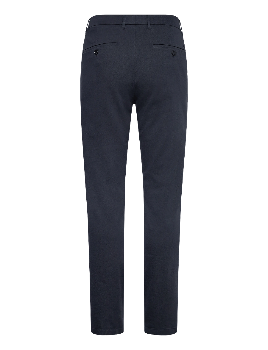 J. Lindeberg - Ched Flannel Twill Pants - casual trousers - jl navy - 2