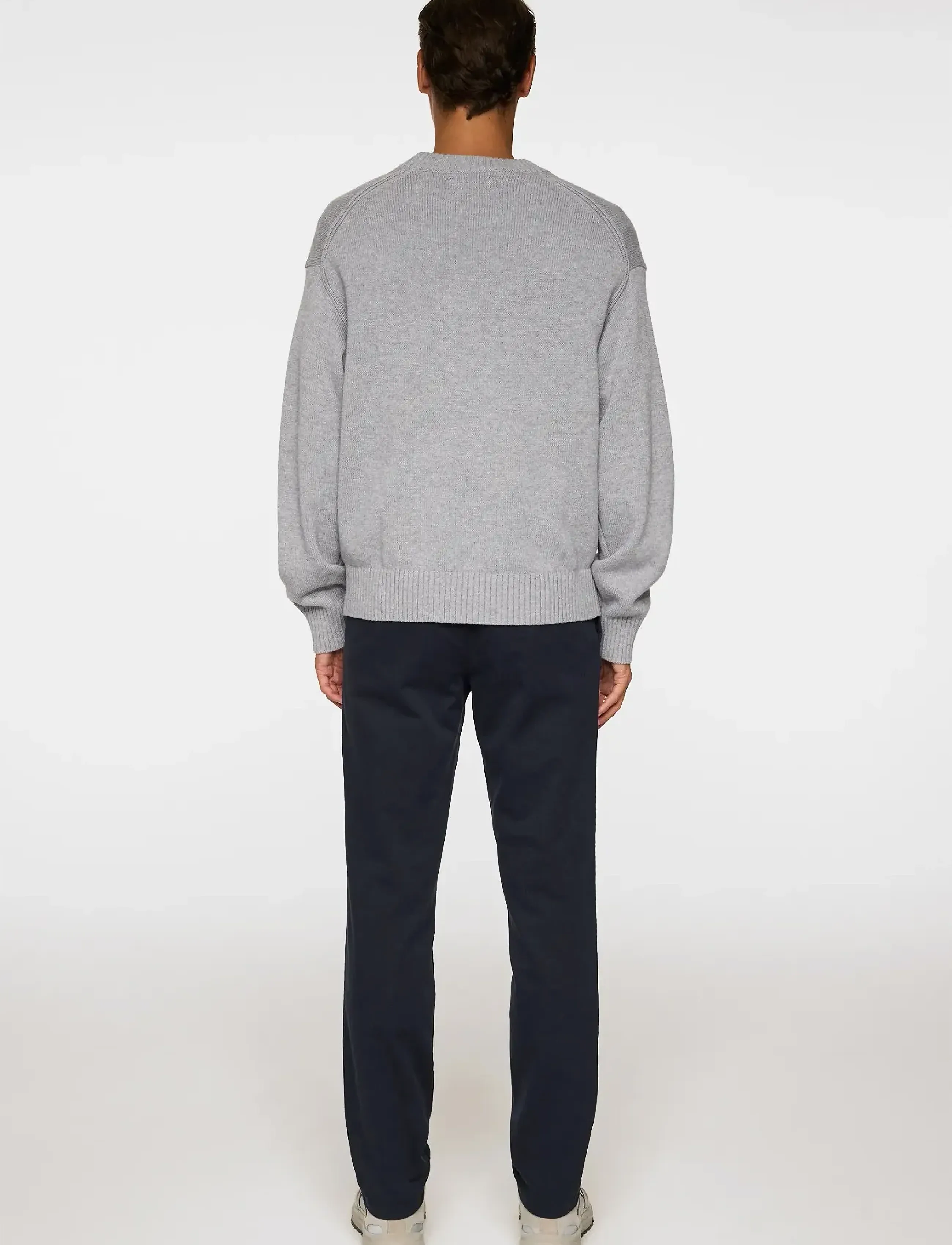 J. Lindeberg - Ched Flannel Twill Pants - casual bukser - jl navy - 3