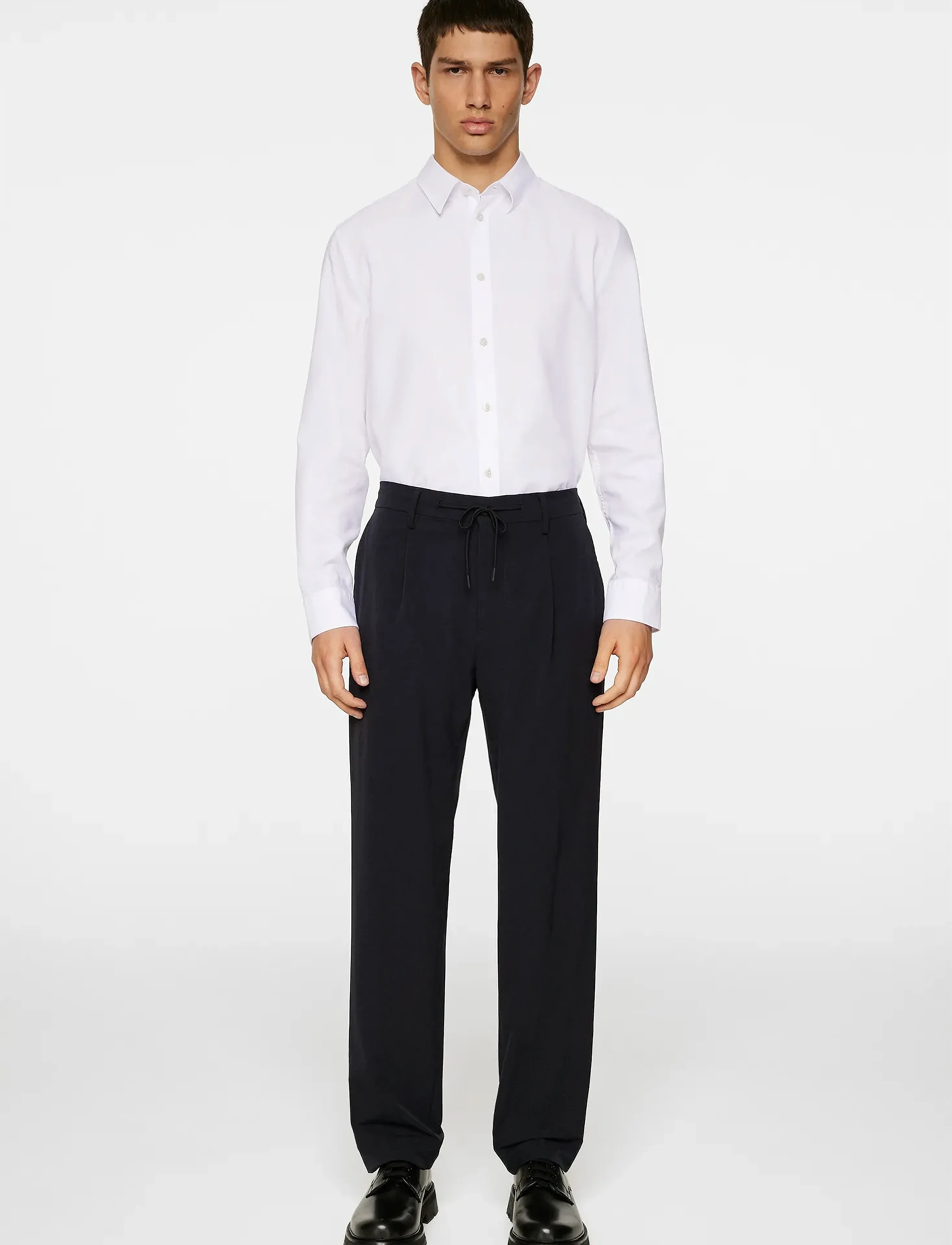 J. Lindeberg - Jin WR Tech Stretch Pants - tapered jeans - jl navy - 4