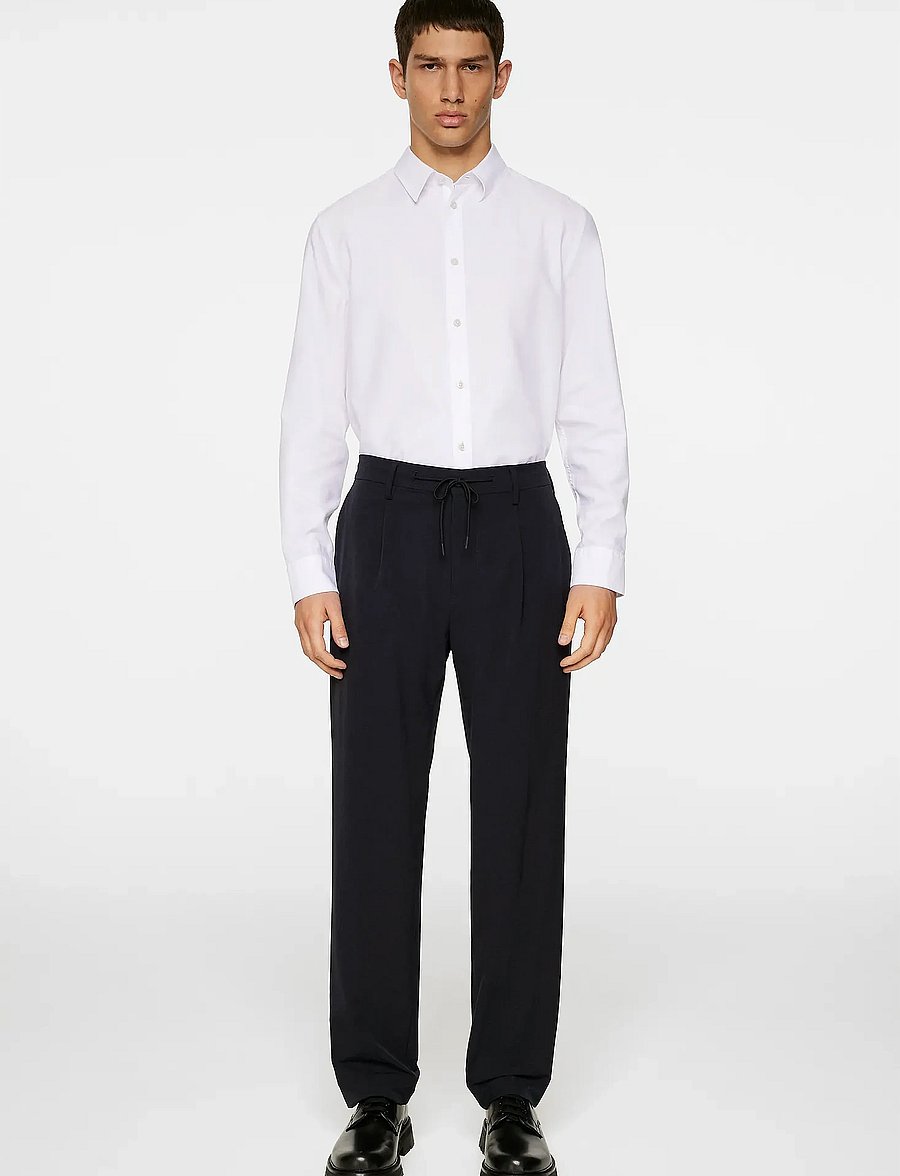 J. Lindeberg - Jin WR Tech Stretch Pants - tapered jeans - jl navy - 4
