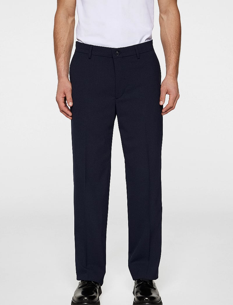 J. Lindeberg - Gabi Drape Pants - puvunhousut - jl navy - 0