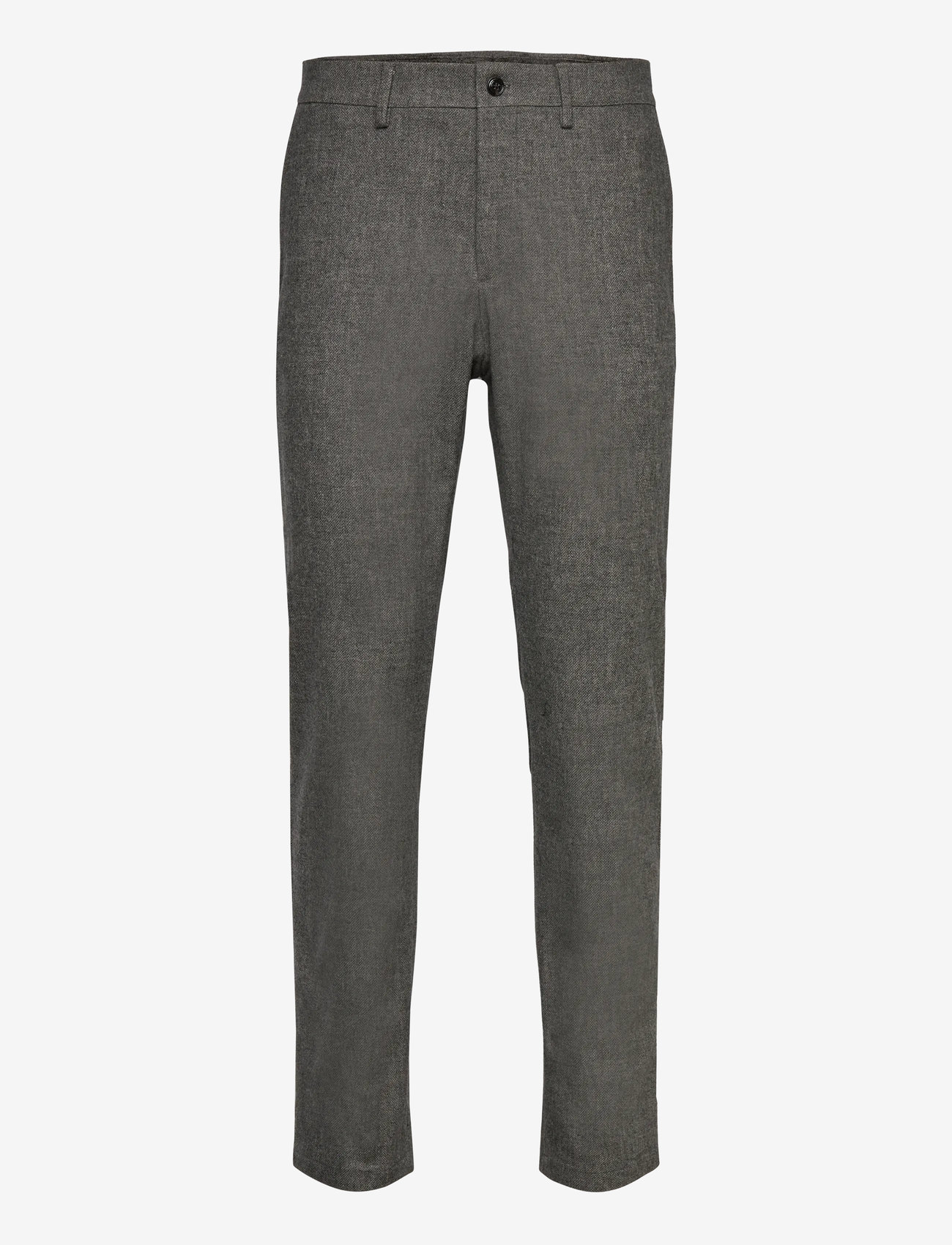 J. Lindeberg - Ched Micro Pattern Pants - casual byxor - dark grey melange - 1