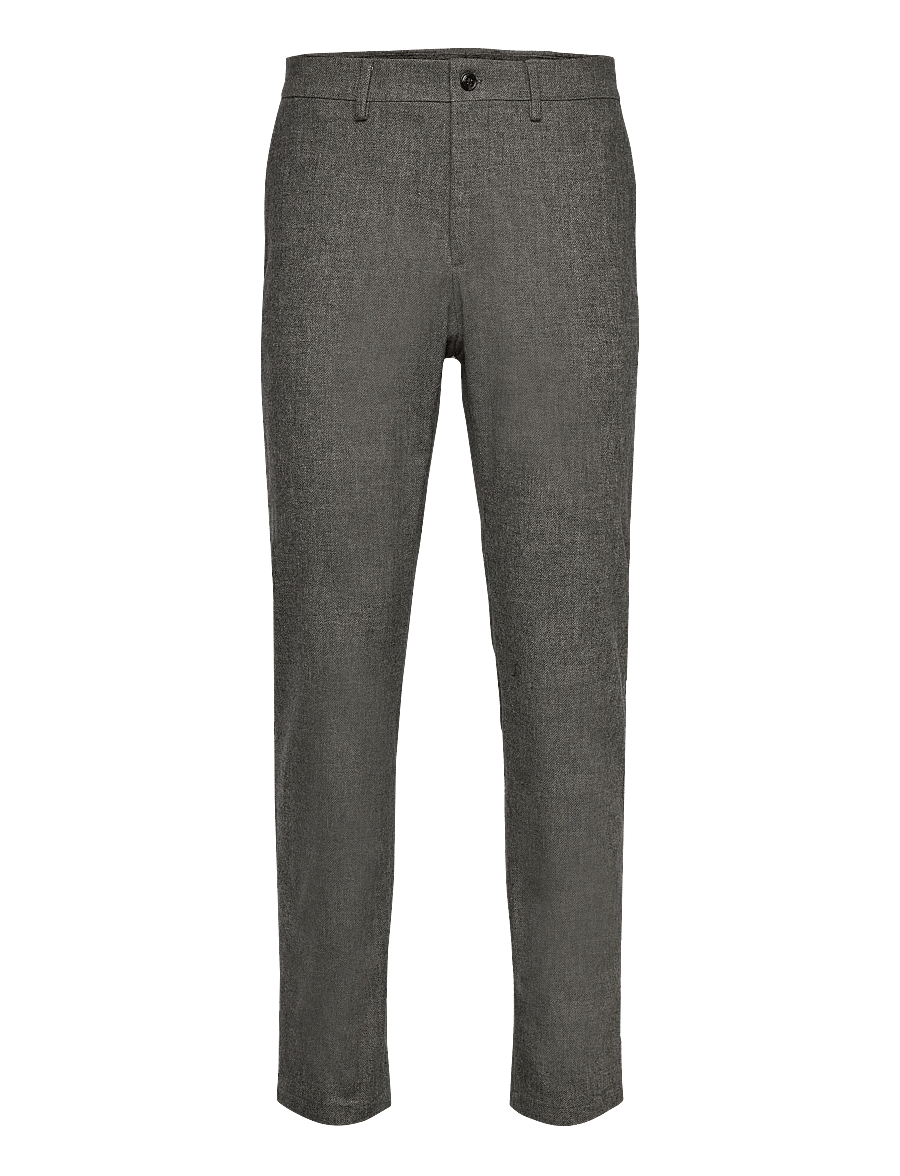 J. Lindeberg - Ched Micro Pattern Pants - vabaajapüksid - dark grey melange - 1