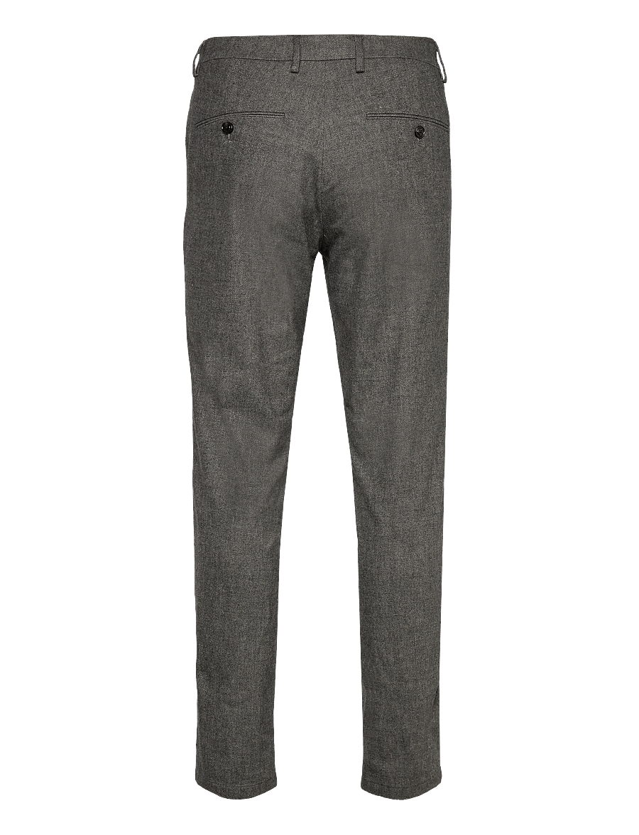 J. Lindeberg - Ched Micro Pattern Pants - vabaajapüksid - dark grey melange - 2